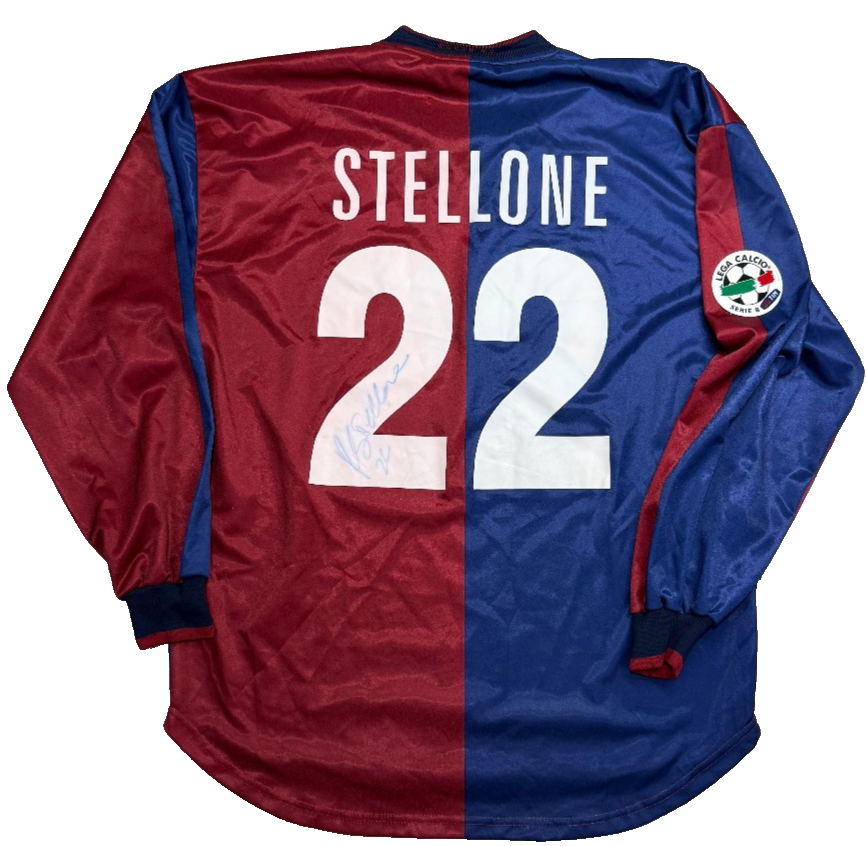maglia calcio Genoa vintage match worn Errea STELLONE 2006 2007 XL Serie B