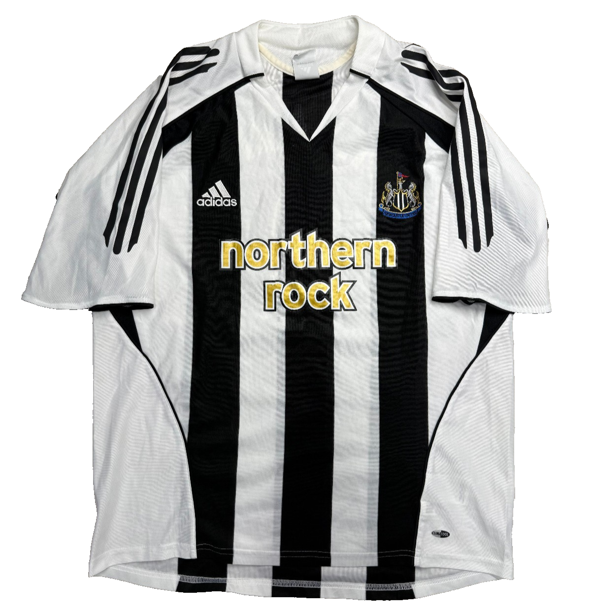 maglia calcio vintage Adidas Newcastle Shearer Northern Rock 2005 2006