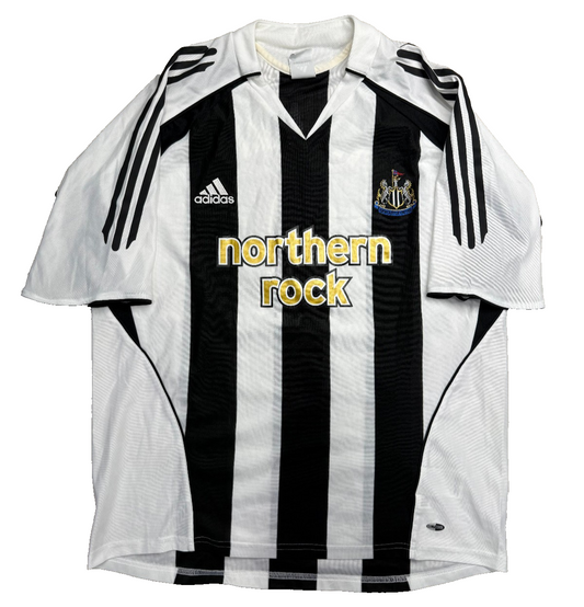 maglia calcio vintage Adidas Newcastle Shearer Northern Rock 2005 2006
