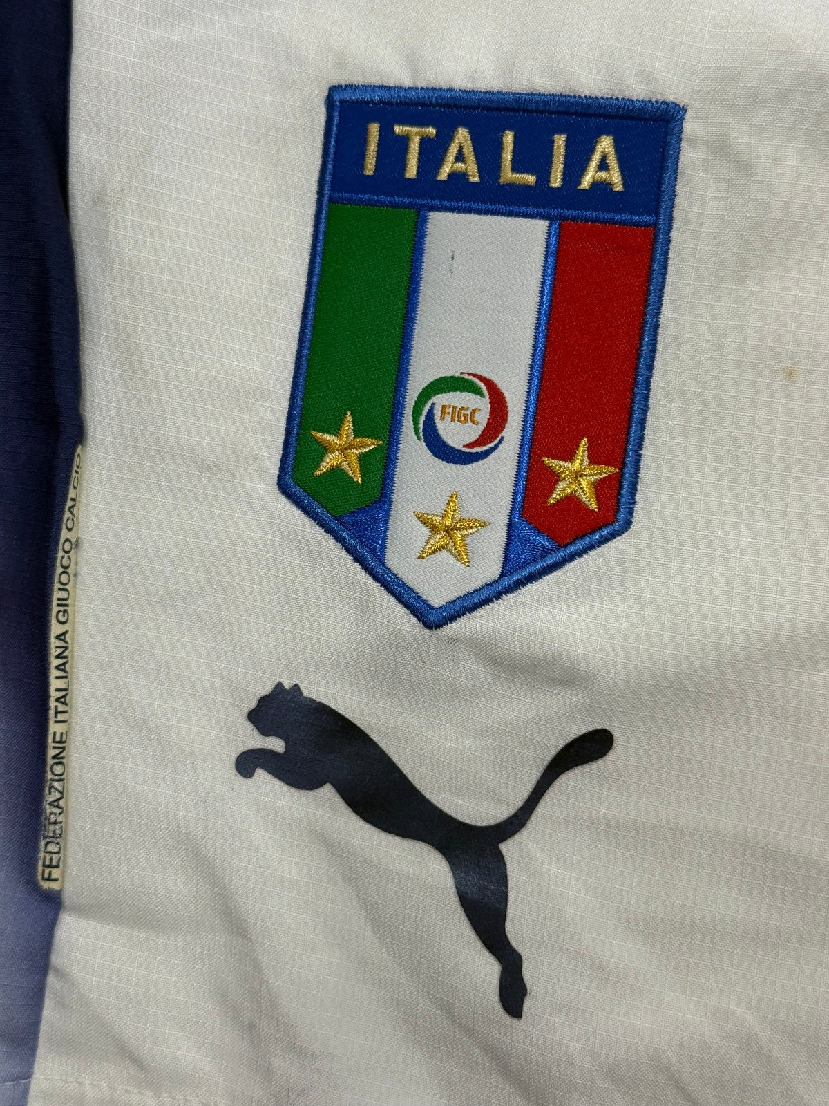 Italia puma mondiali 2006 shorts pantaloncini gara TOTTI *NUOVI* XL