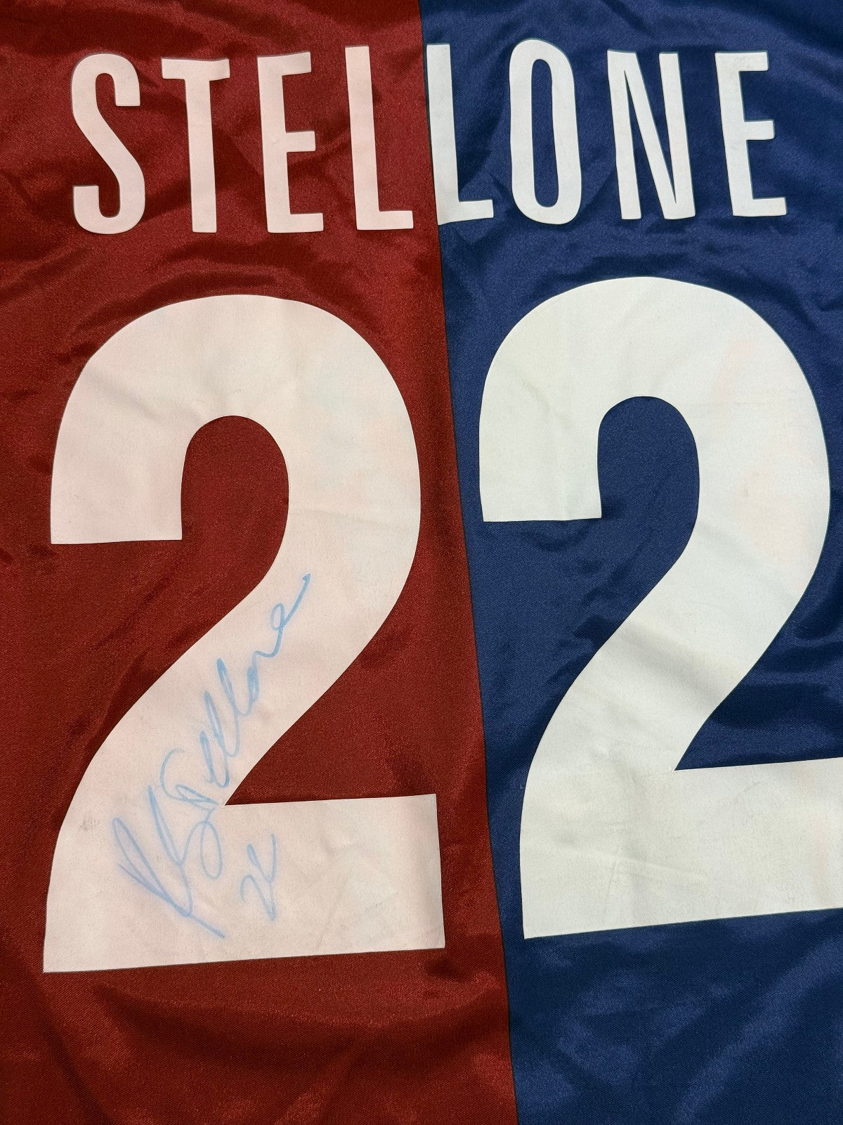 maglia calcio Genoa vintage match worn Errea STELLONE 2006 2007 XL Serie B
