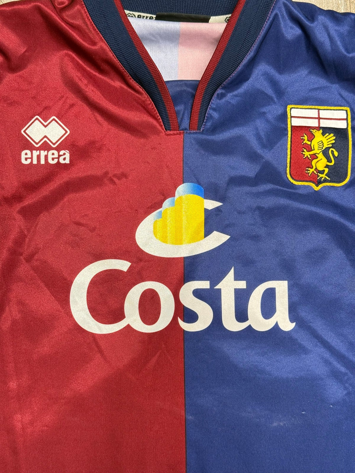 maglia calcio Genoa vintage match worn Errea STELLONE 2006 2007 XL Serie B