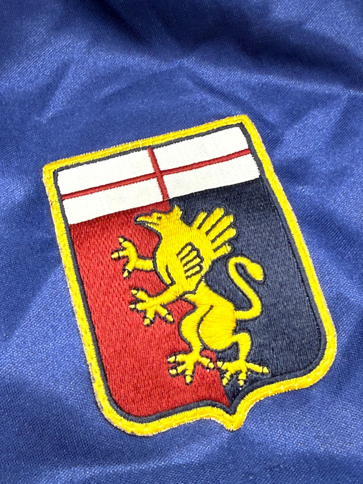 maglia calcio Genoa vintage match worn Errea STELLONE 2006 2007 XL Serie B