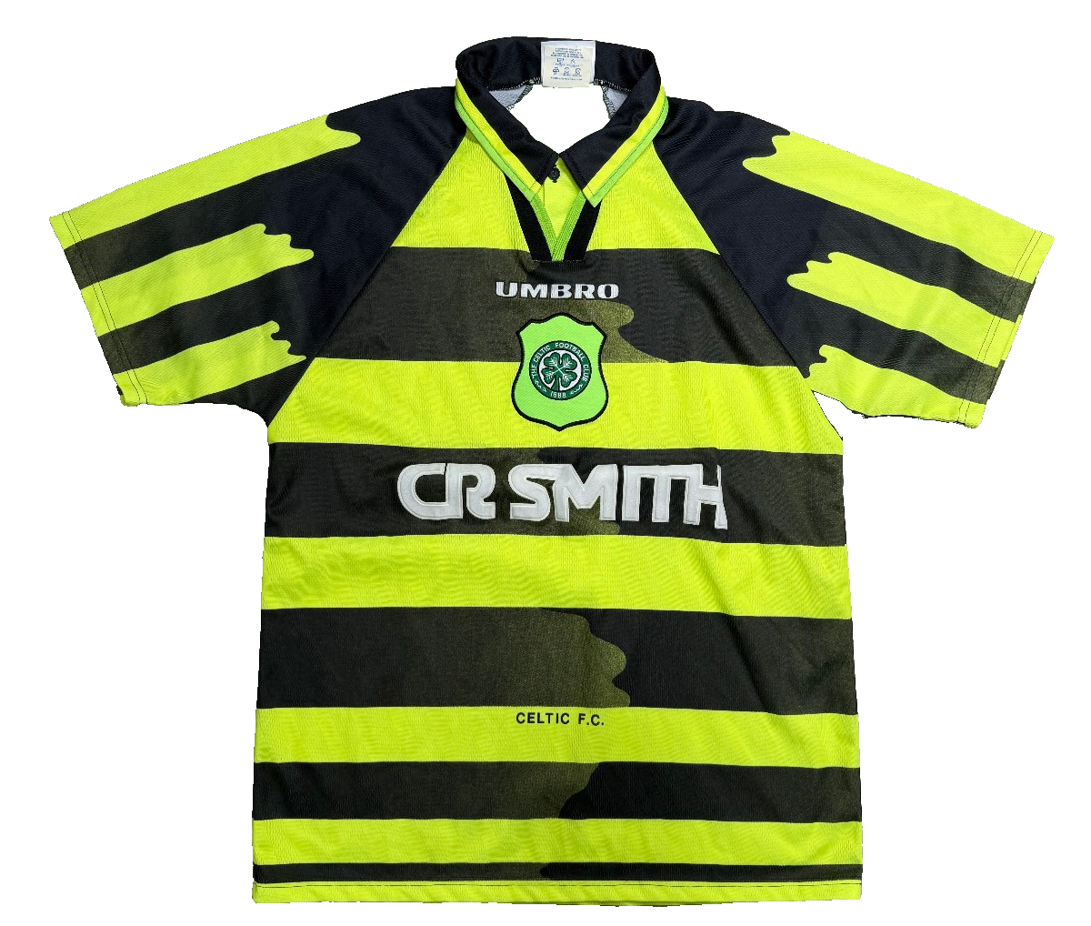 maglia calcio vintage Shirt CELTIC Umbro 1996 1997 CR SMITH Large