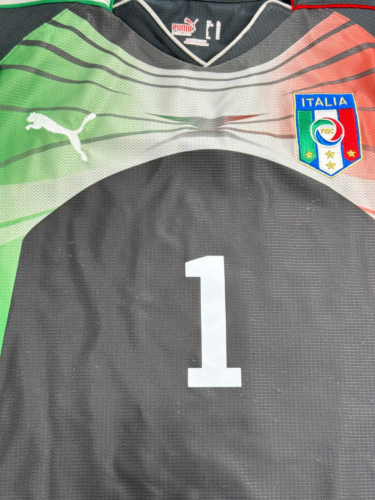 maglia Italia Puma Buffon Italy south africa World Cup 2010 XL calcio portiere