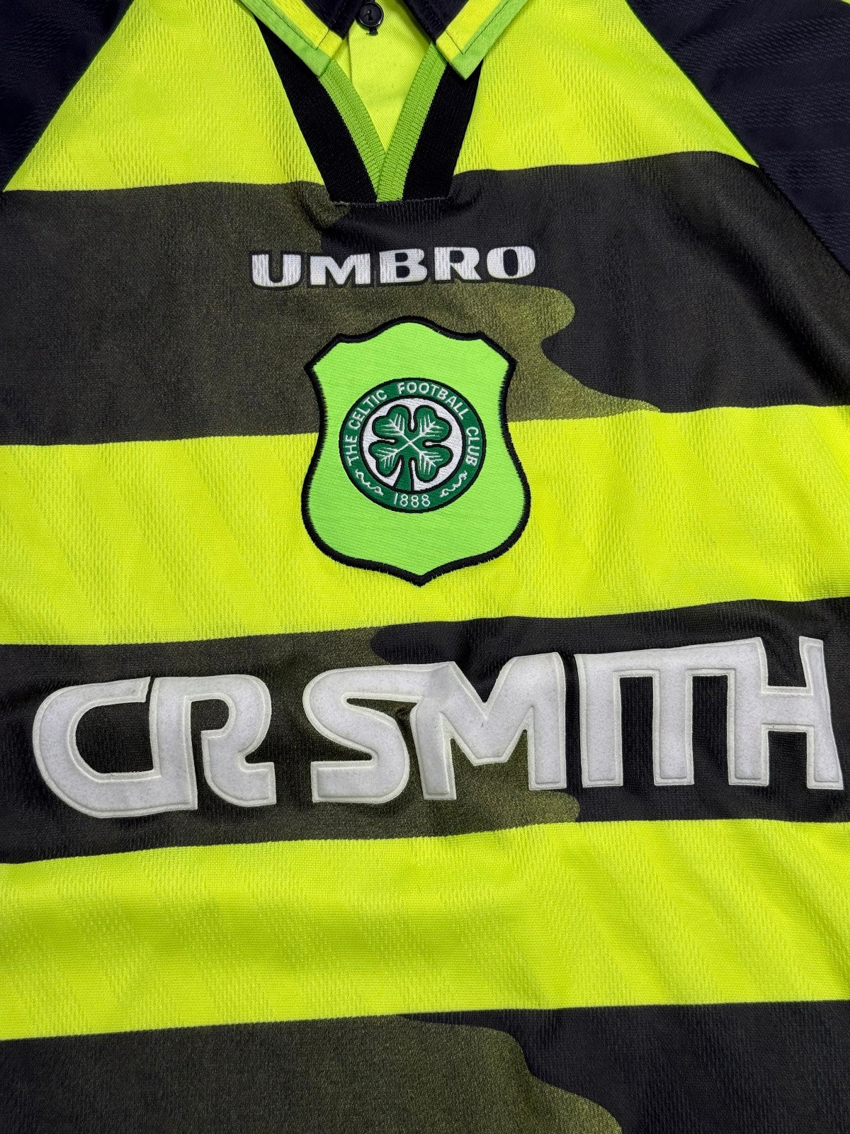 maglia calcio vintage Shirt CELTIC Umbro 1996 1997 CR SMITH Large