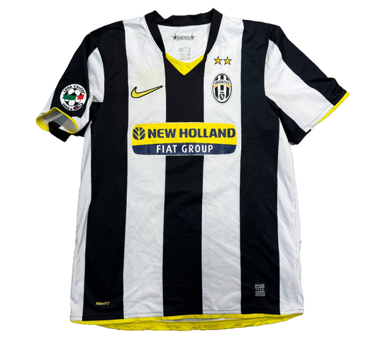 maglia calcio vintage FC Juventus NEDVED 2008 2009 New Holland M NIKE