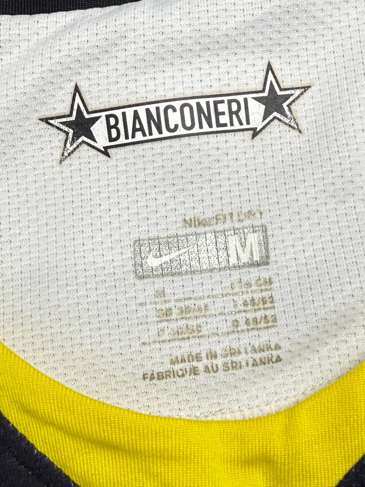 maglia calcio vintage FC Juventus NEDVED 2008 2009 New Holland M NIKE