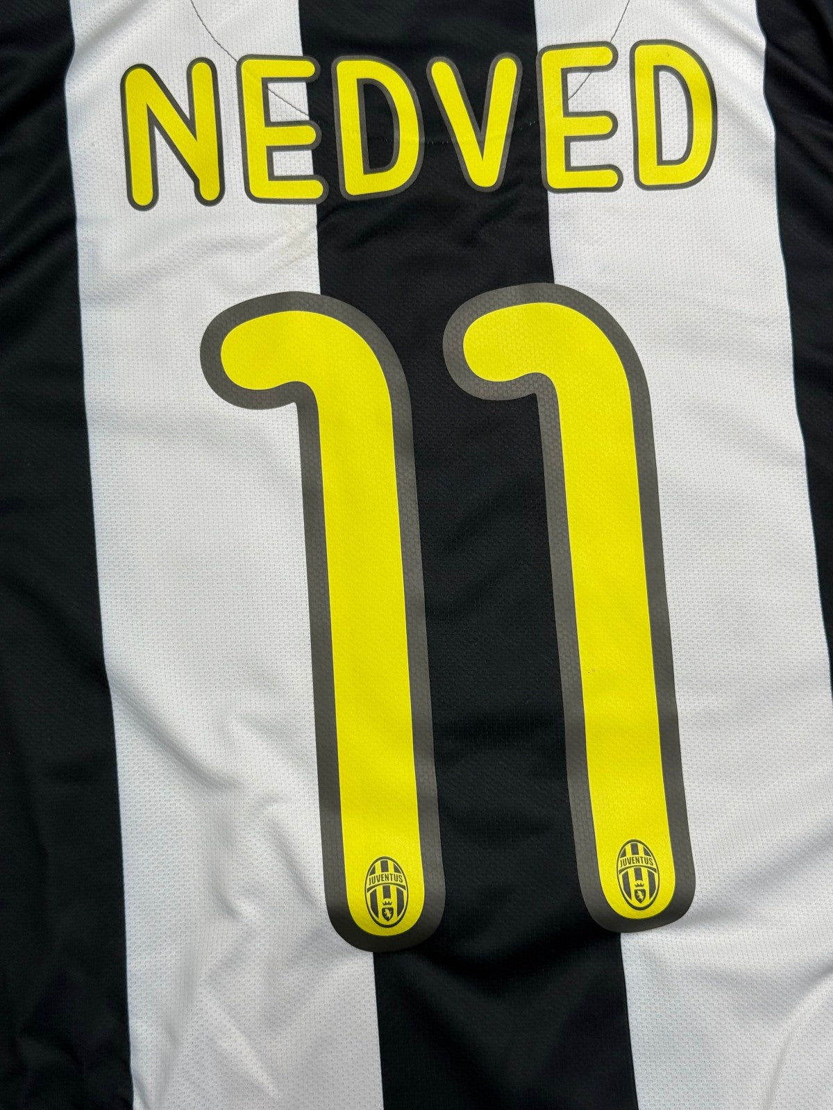 maglia calcio vintage FC Juventus NEDVED 2008 2009 New Holland M NIKE
