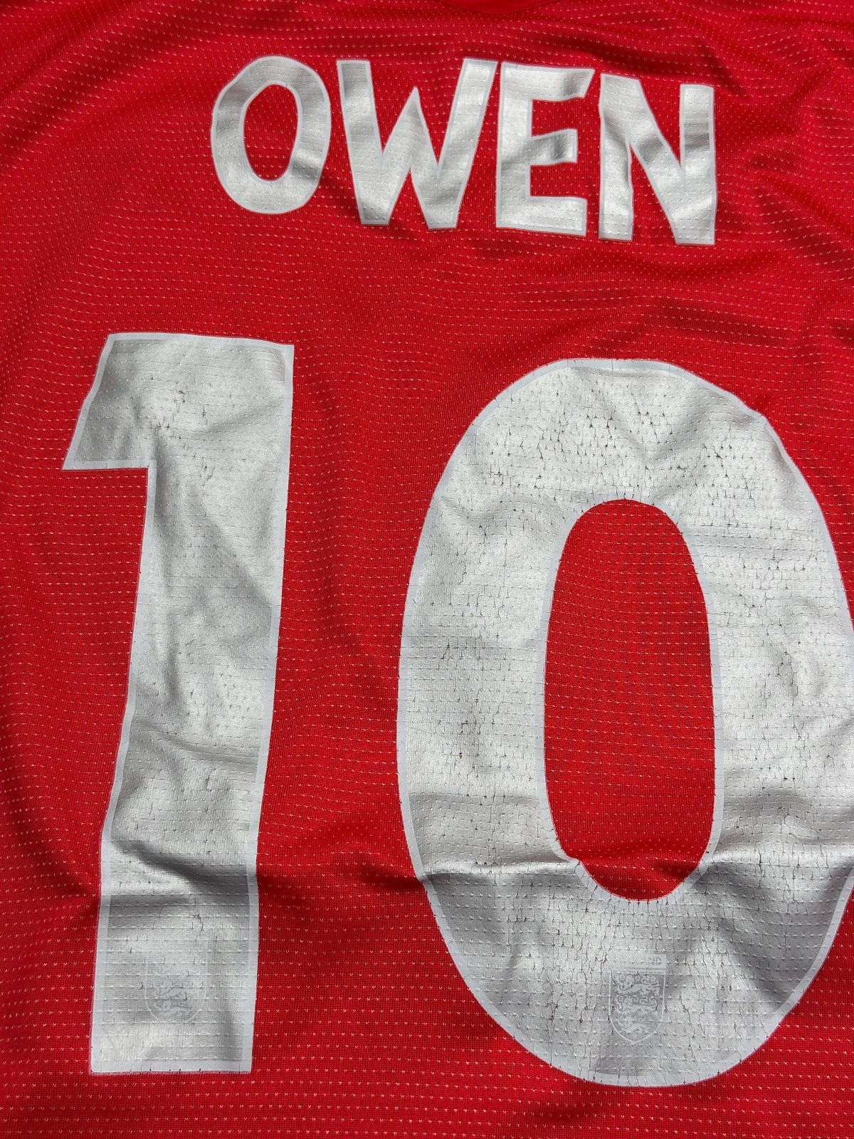 maglia calcio vintage shirt England OWEN Umbro 2004 2006 UMBRO M