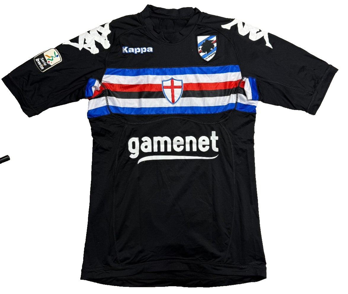 maglia match worn calcio Sampdoria DA COSTA 2011 2012 Gamenet Kappa XL shirt