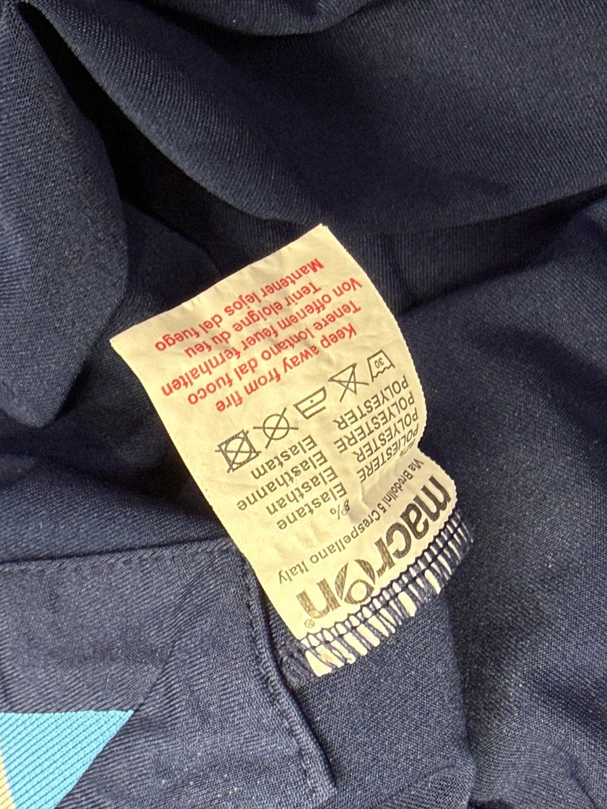 maglia calcio vintage Napoli DZEMAILI worn 2012 2013 shirt Jersey Macron L Lete