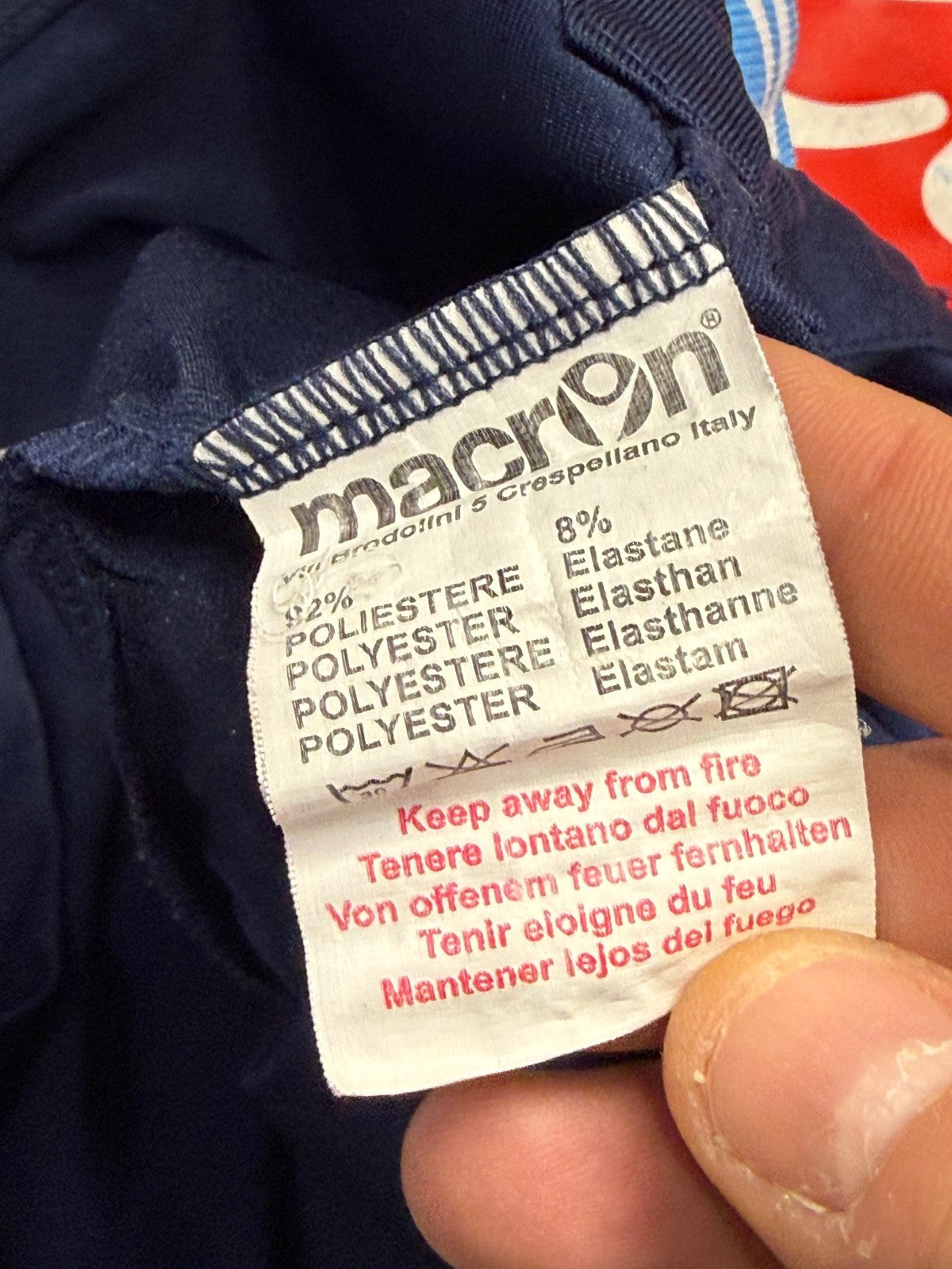 maglia calcio vintage Napoli Cavani home 2012 2013 shirt Jersey Macron L Lete