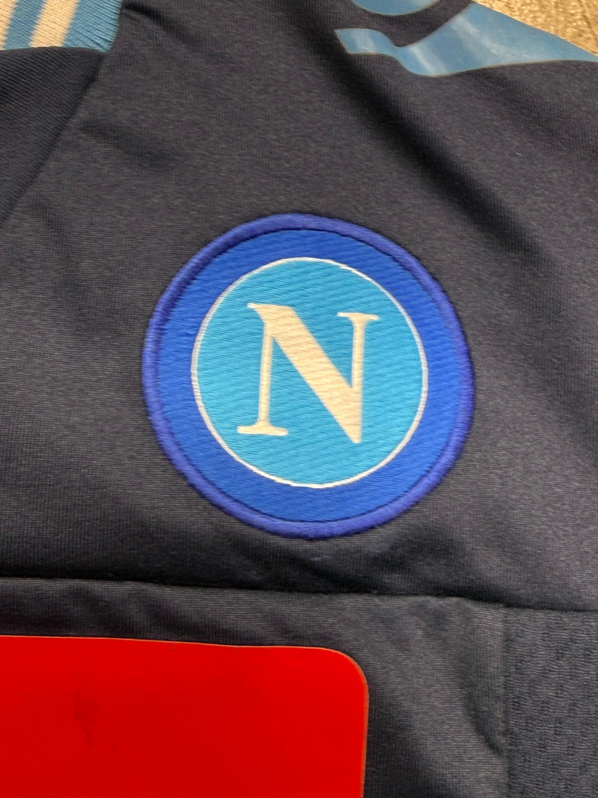 maglia calcio vintage Napoli Cavani home 2012 2013 shirt Jersey Macron L Lete