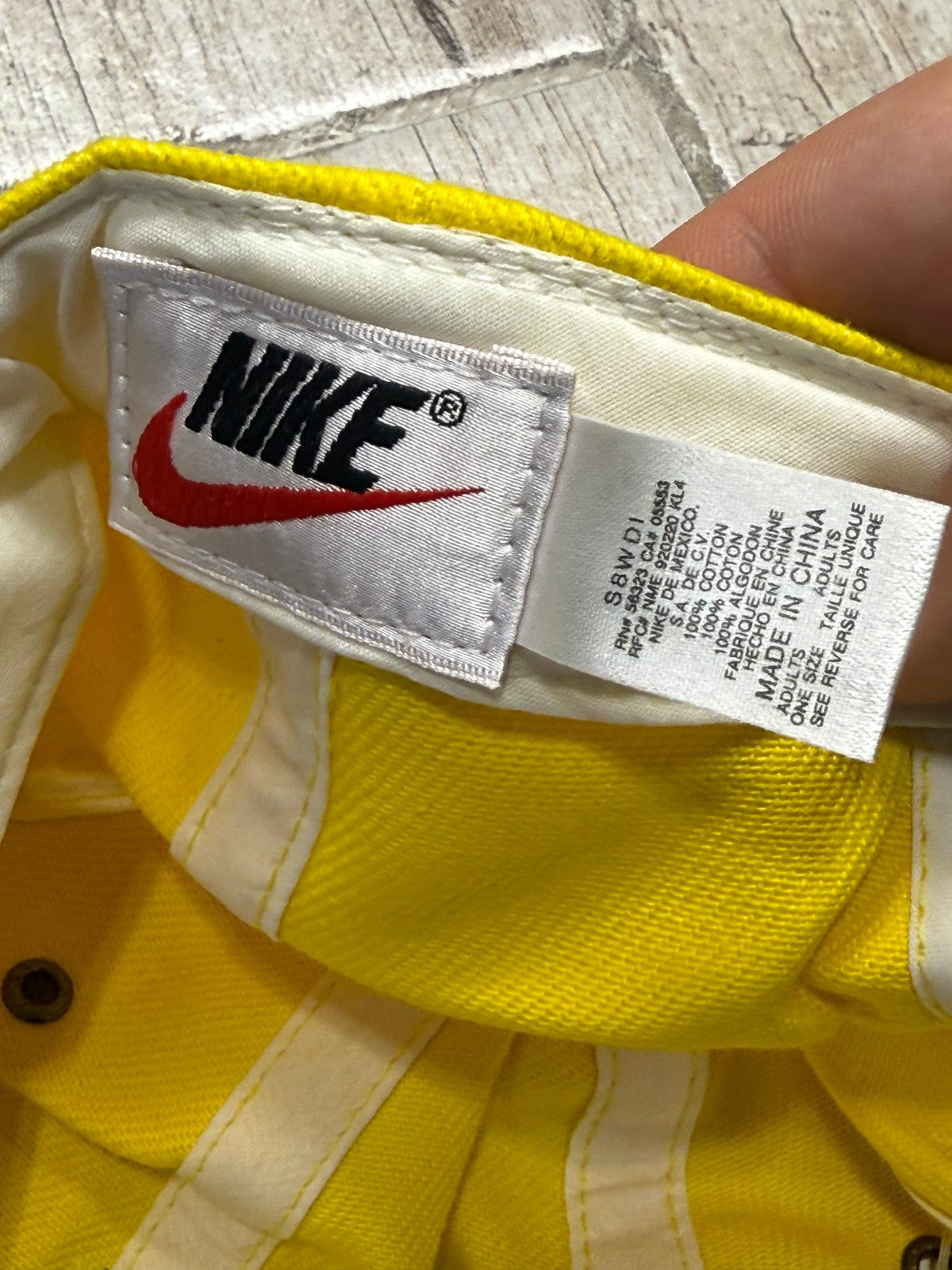 BRASIL vintage Cappello hat NIKE World Cup 1998 Ronaldo