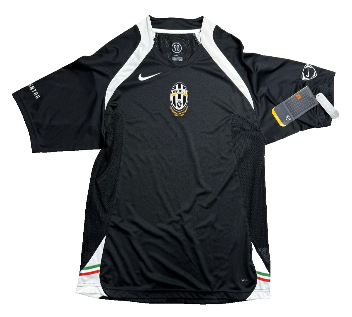 maglia calcio juventus Nike TOTAL 90 2005 2006 XL training vintage S