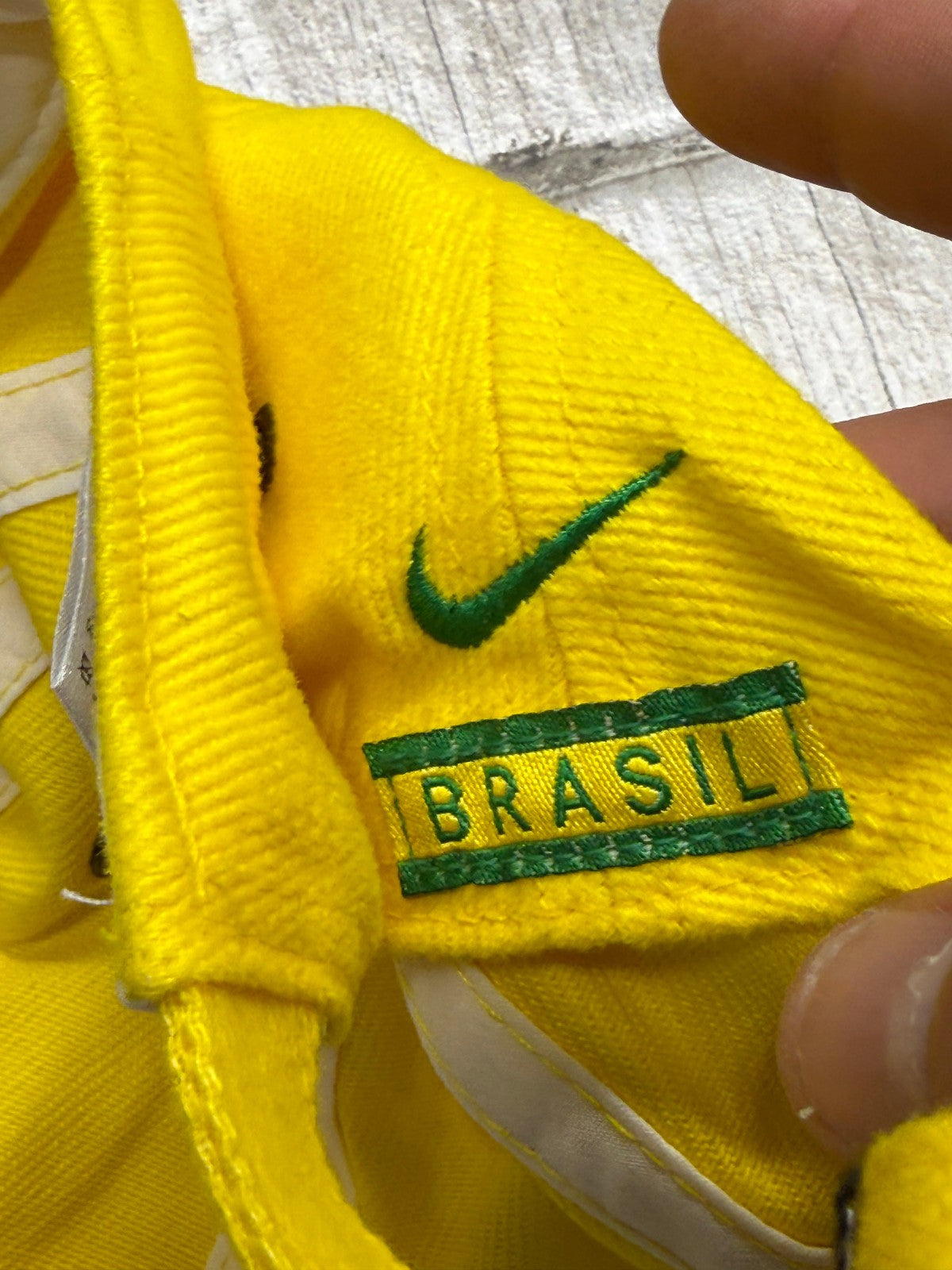 BRASIL vintage Cappello hat NIKE World Cup 1998 Ronaldo