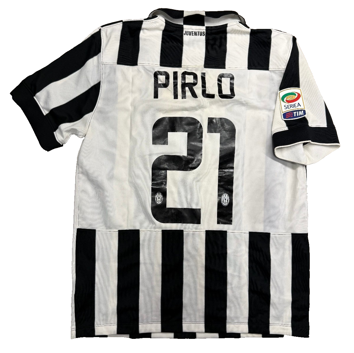 maglia calcio vintage FC Juventus PIRLO 2014 2015 JEEP L NIKE