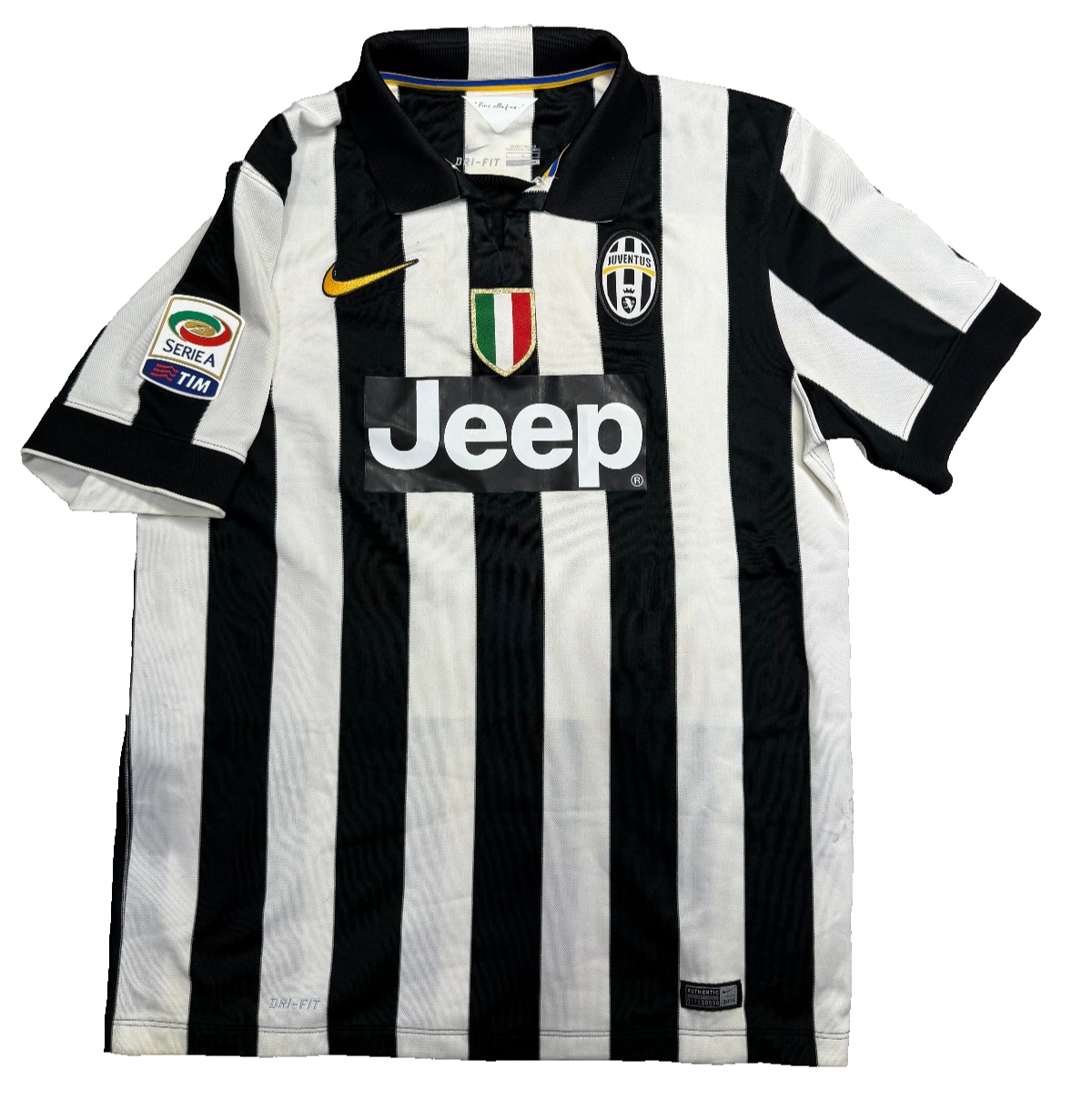 maglia calcio vintage FC Juventus PIRLO 2014 2015 JEEP L NIKE
