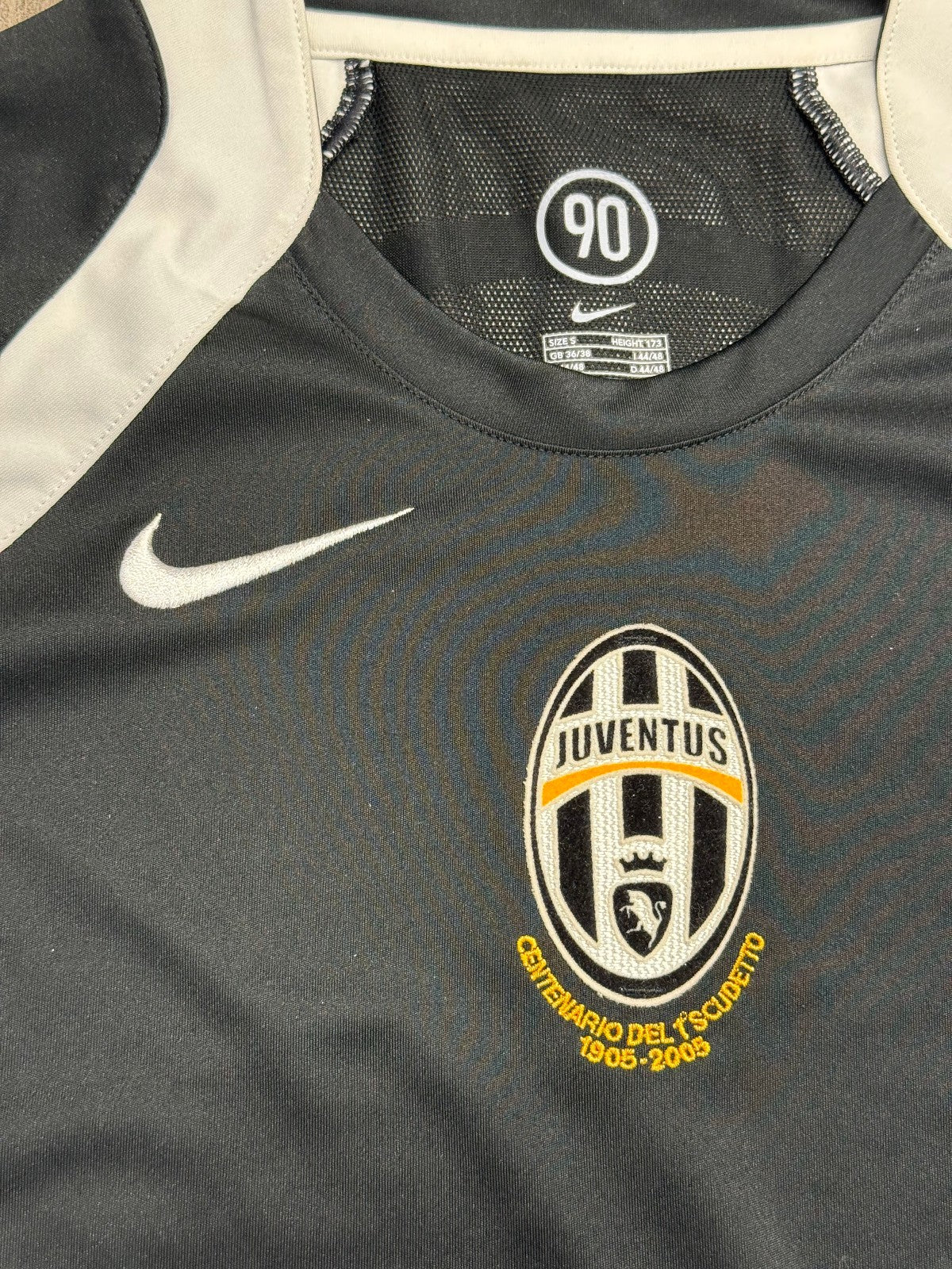 maglia calcio juventus Nike TOTAL 90 2005 2006 XL training vintage S