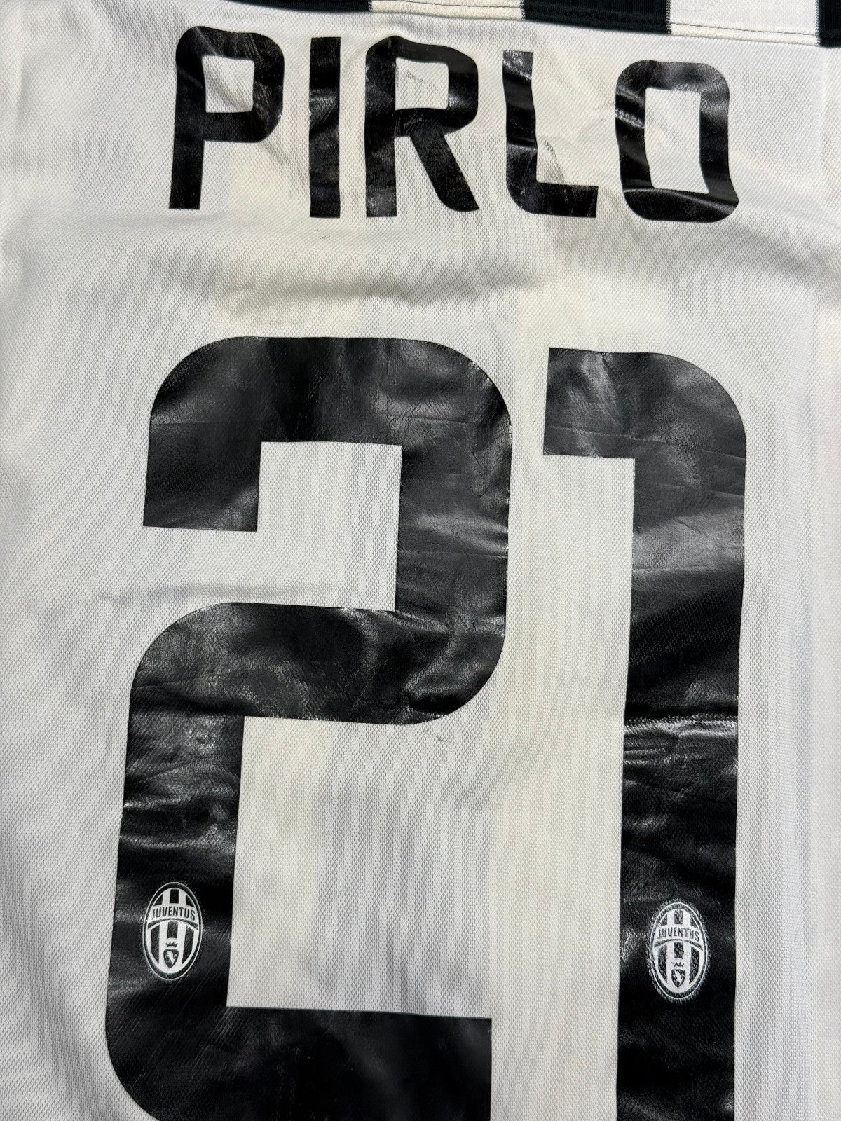 maglia calcio vintage FC Juventus PIRLO 2014 2015 JEEP L NIKE