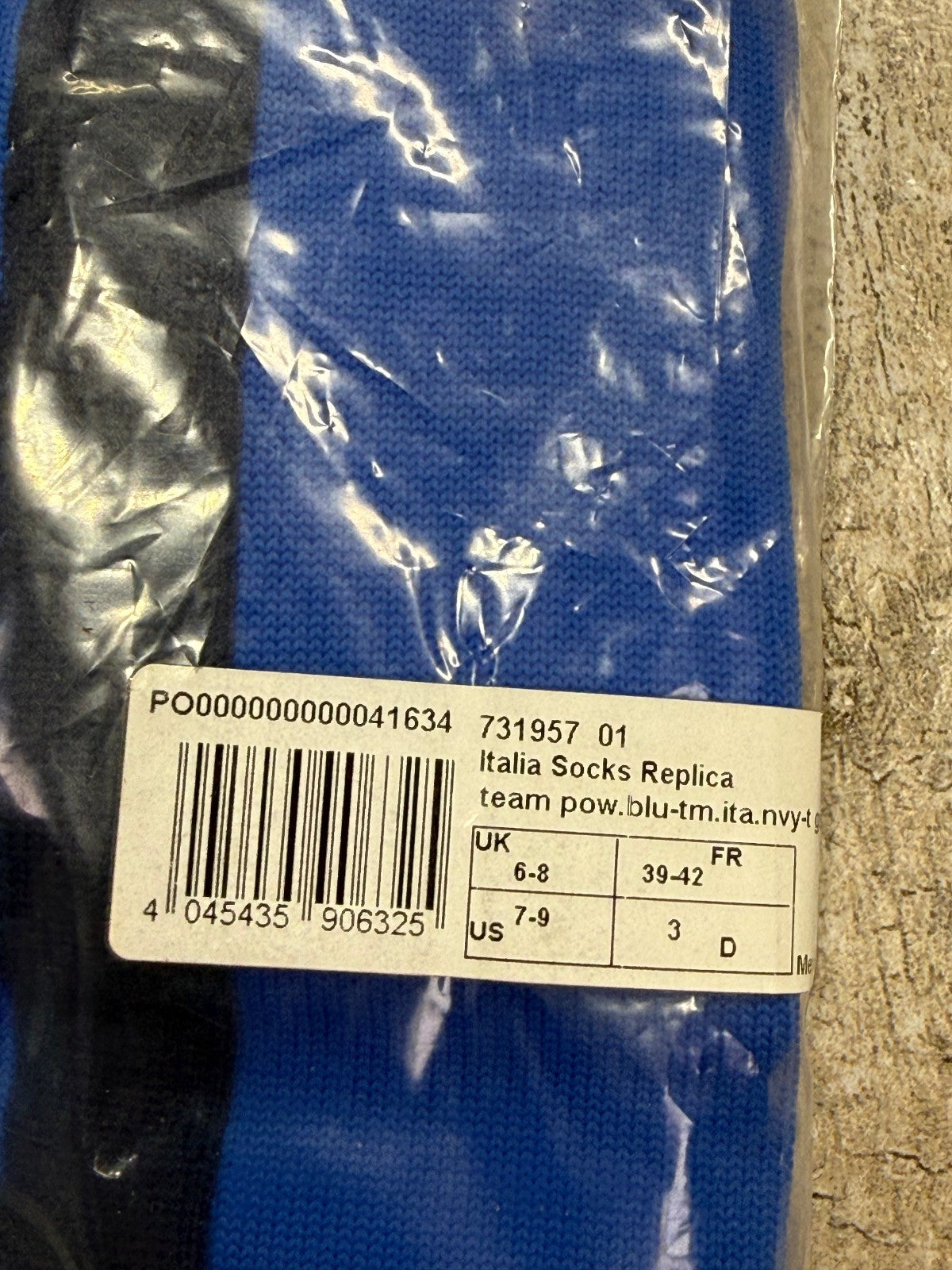 FIGC ITALIA socks calze PUMA vintage Del Piero Totti Cannavaro WC 2006