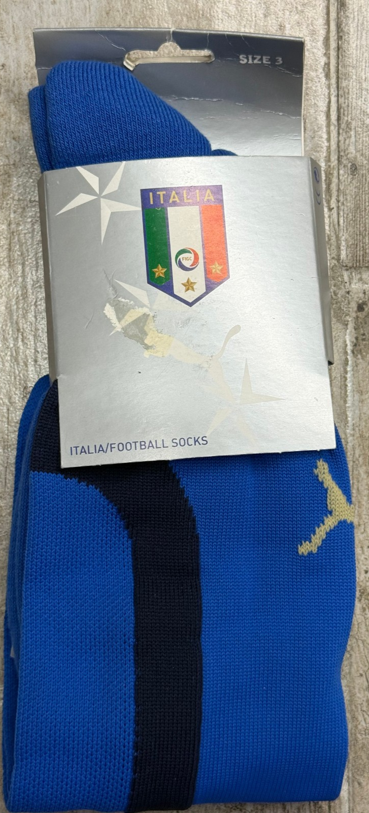 FIGC ITALIA socks calze PUMA vintage Del Piero Totti Cannavaro WC 2006