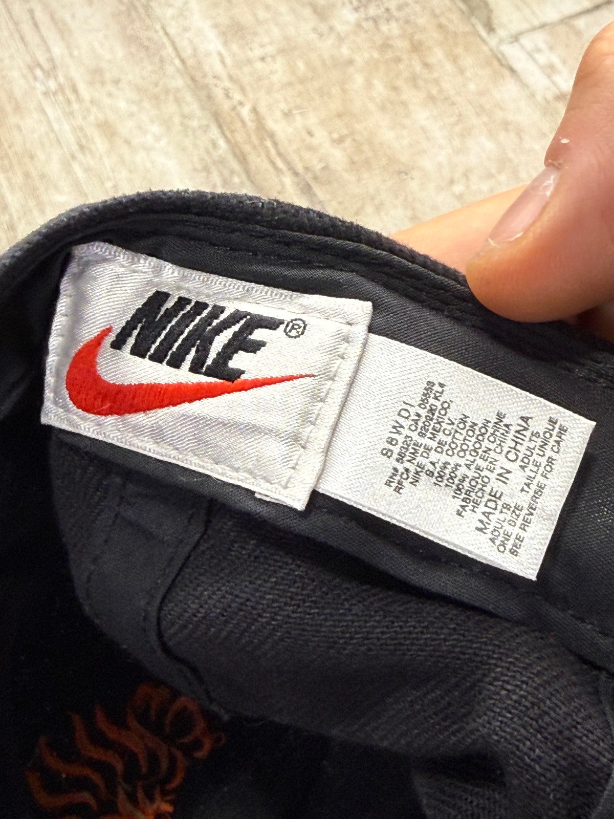 Holland Netherlands vintage Cappello hat NIKE World Cup 1998 Bergkamp