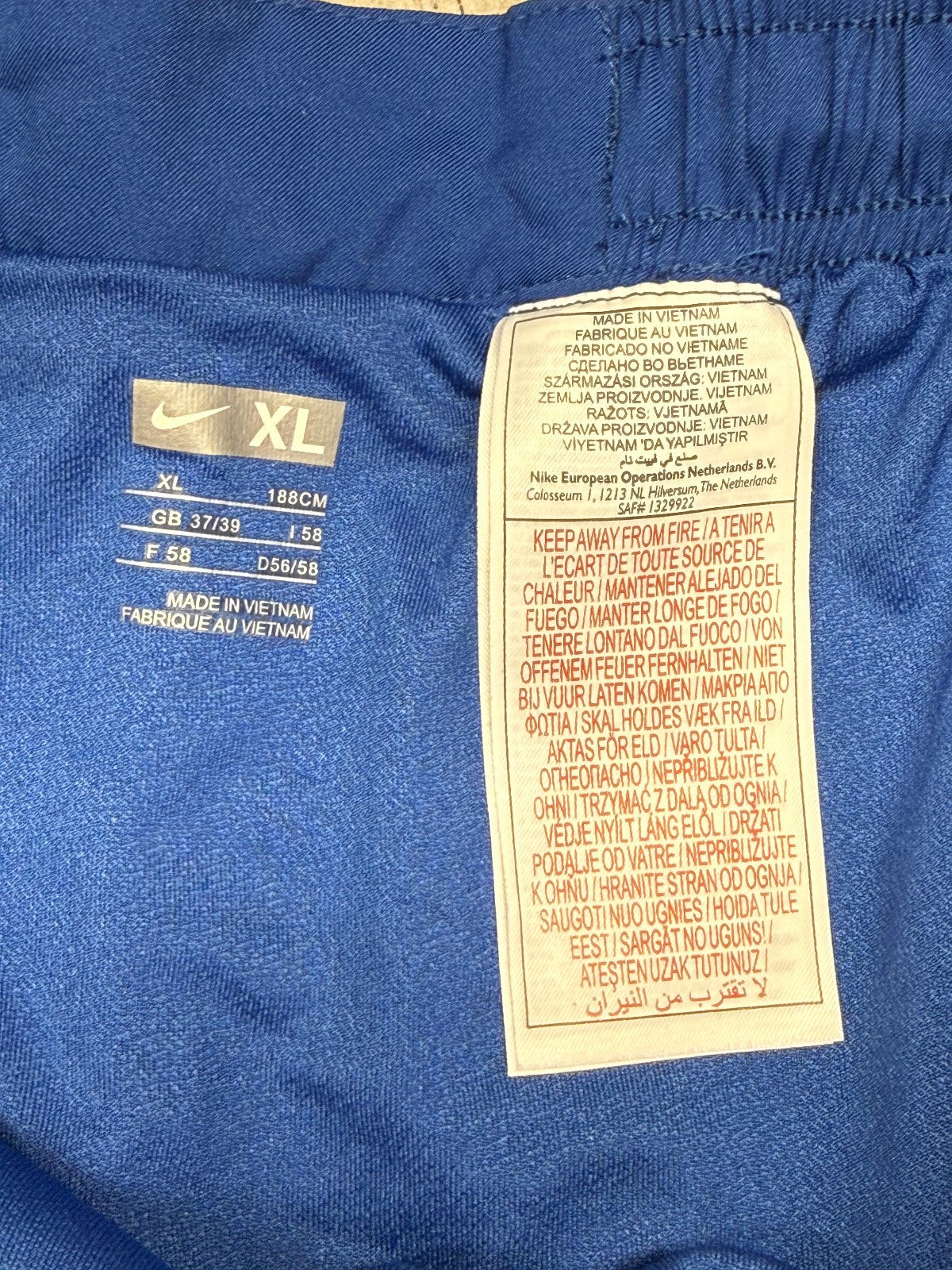 pantaloncini shorts pantaloni corti Barcellona Nike 2009 2010 MESSI Barca XL