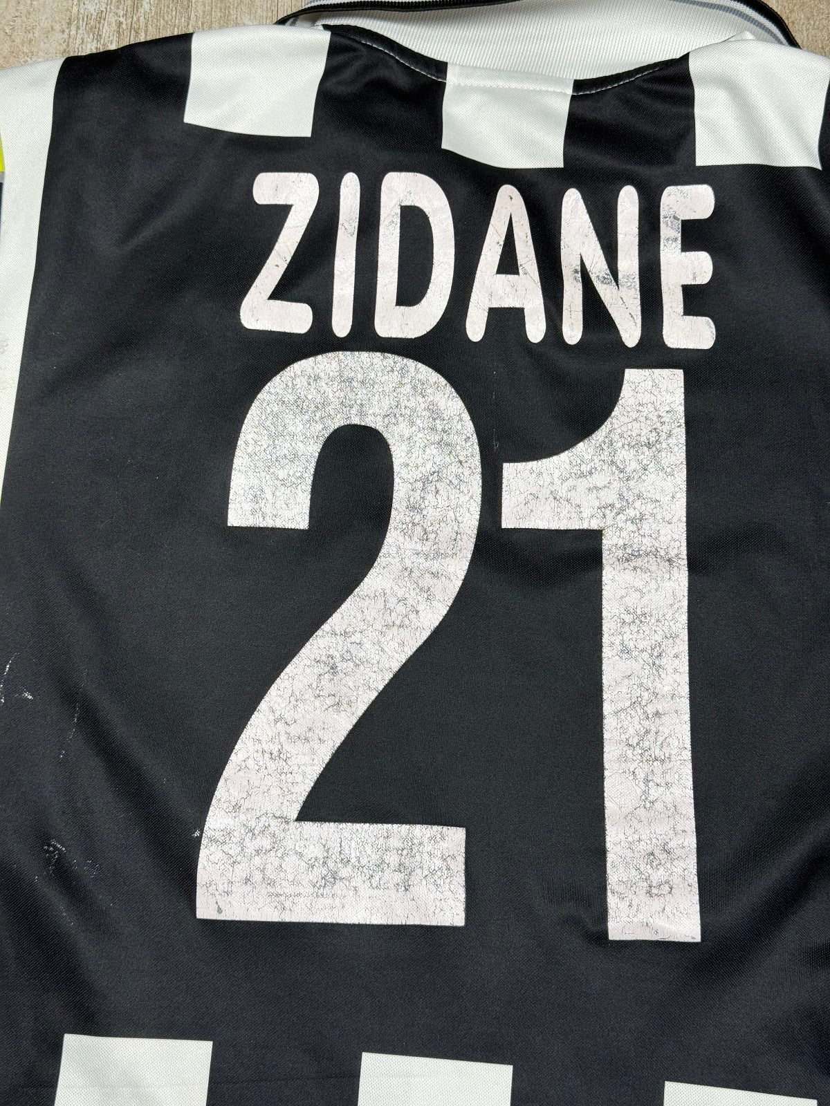 maglia juventus vintage ZIDANE Lotto 2000 2001 L Ciao WEB Tele+ jersey home