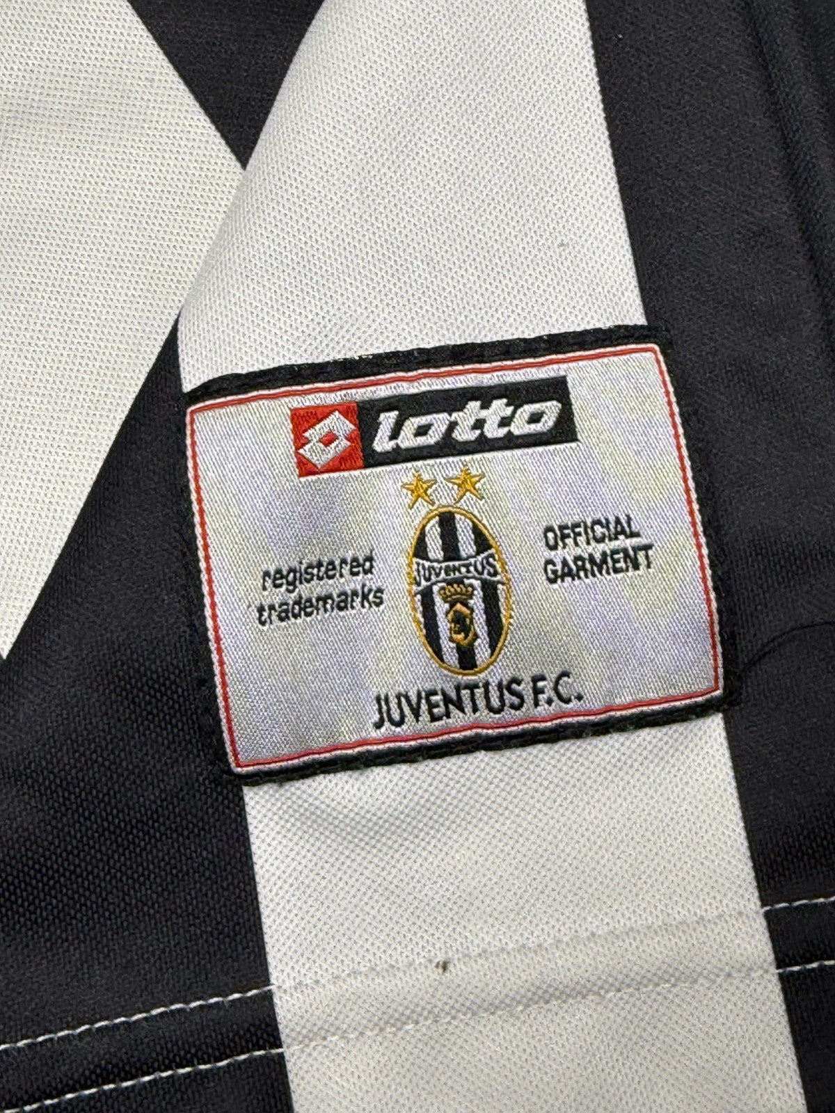 maglia juventus vintage ZIDANE Lotto 2000 2001 L Ciao WEB Tele+ jersey home