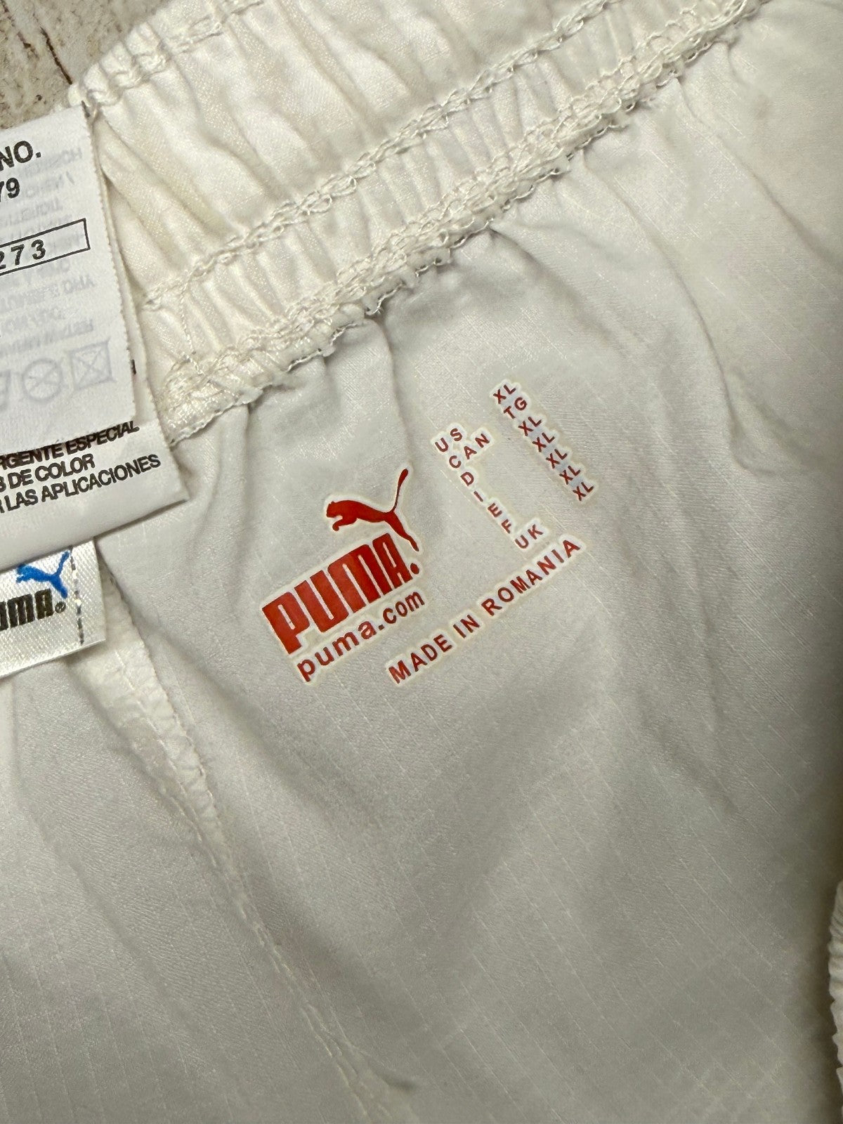 match worn italia puma calcio shorts TONI #9 mondiali 2006 World Cup XL