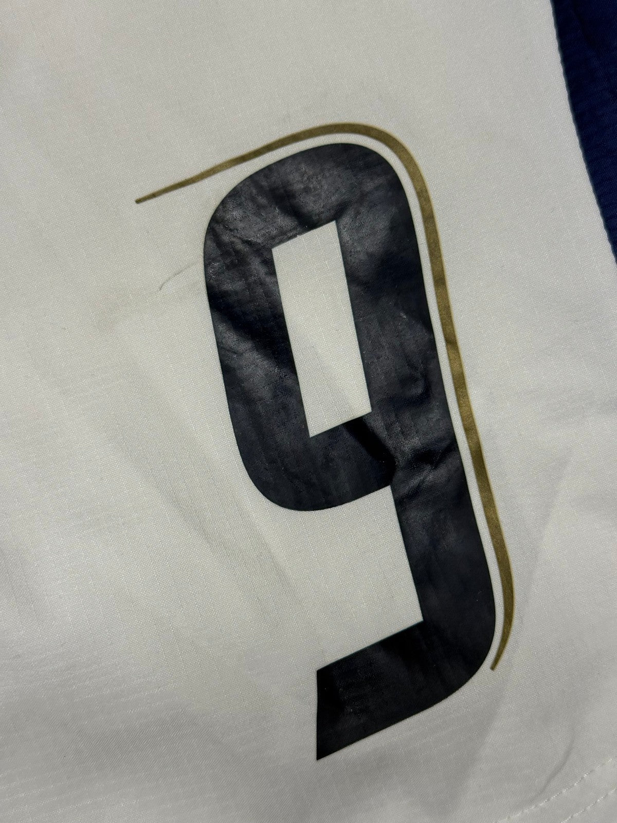 match worn italia puma calcio shorts TONI #9 mondiali 2006 World Cup XL