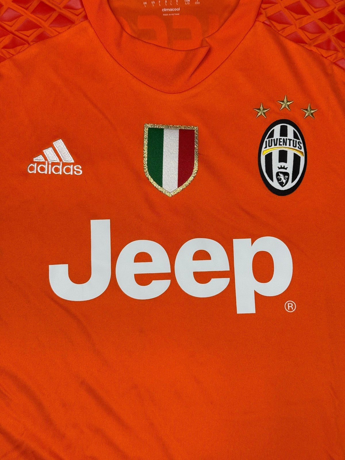 maglia calcio vintage Juventus BUFFON Serie A 2016 2017 CHAMPIONS LEAGUE L