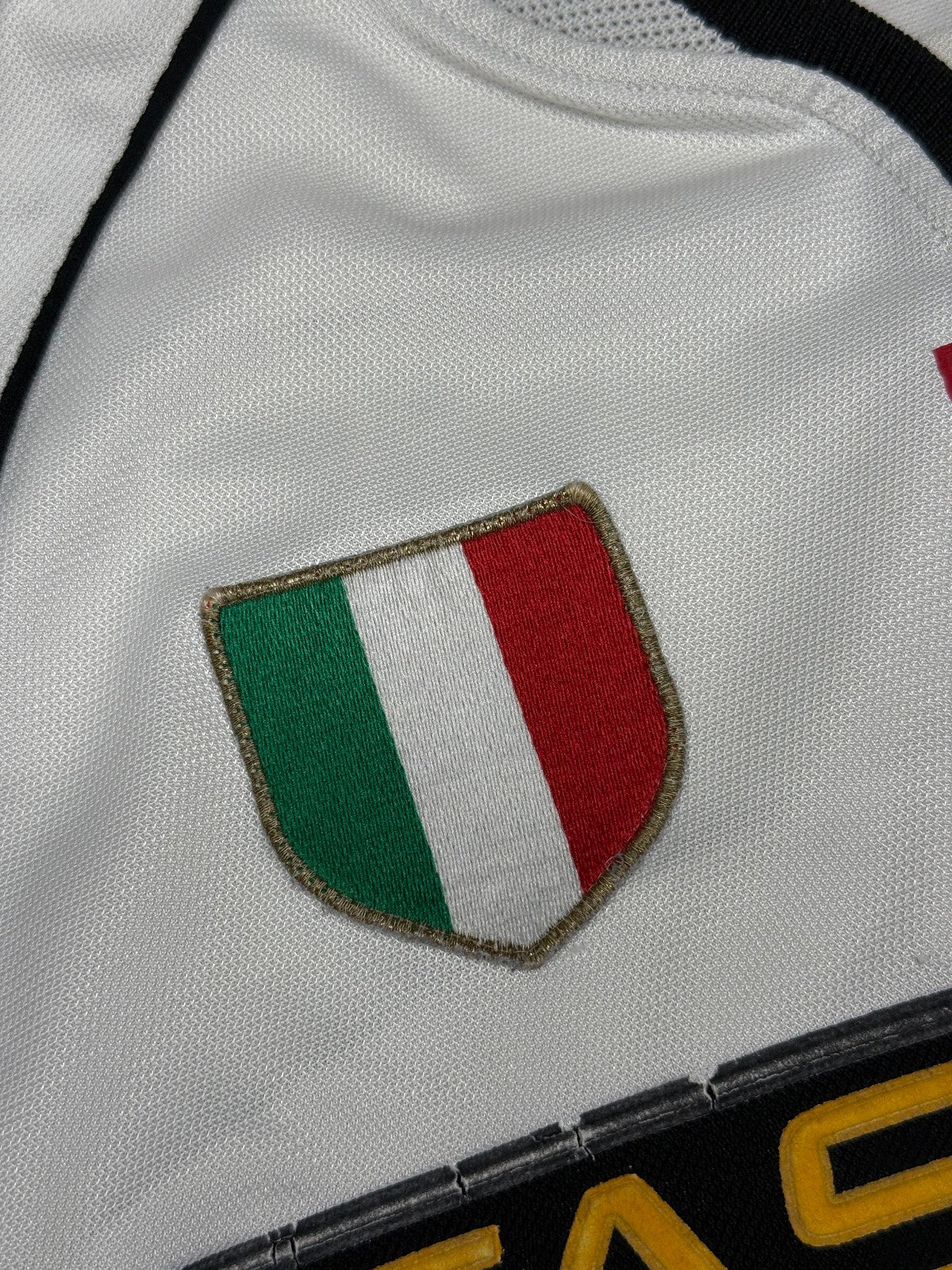 maglia juventus match worn vintage DEL PIERO Serie A Coppa Italia 2002 FASTWEB