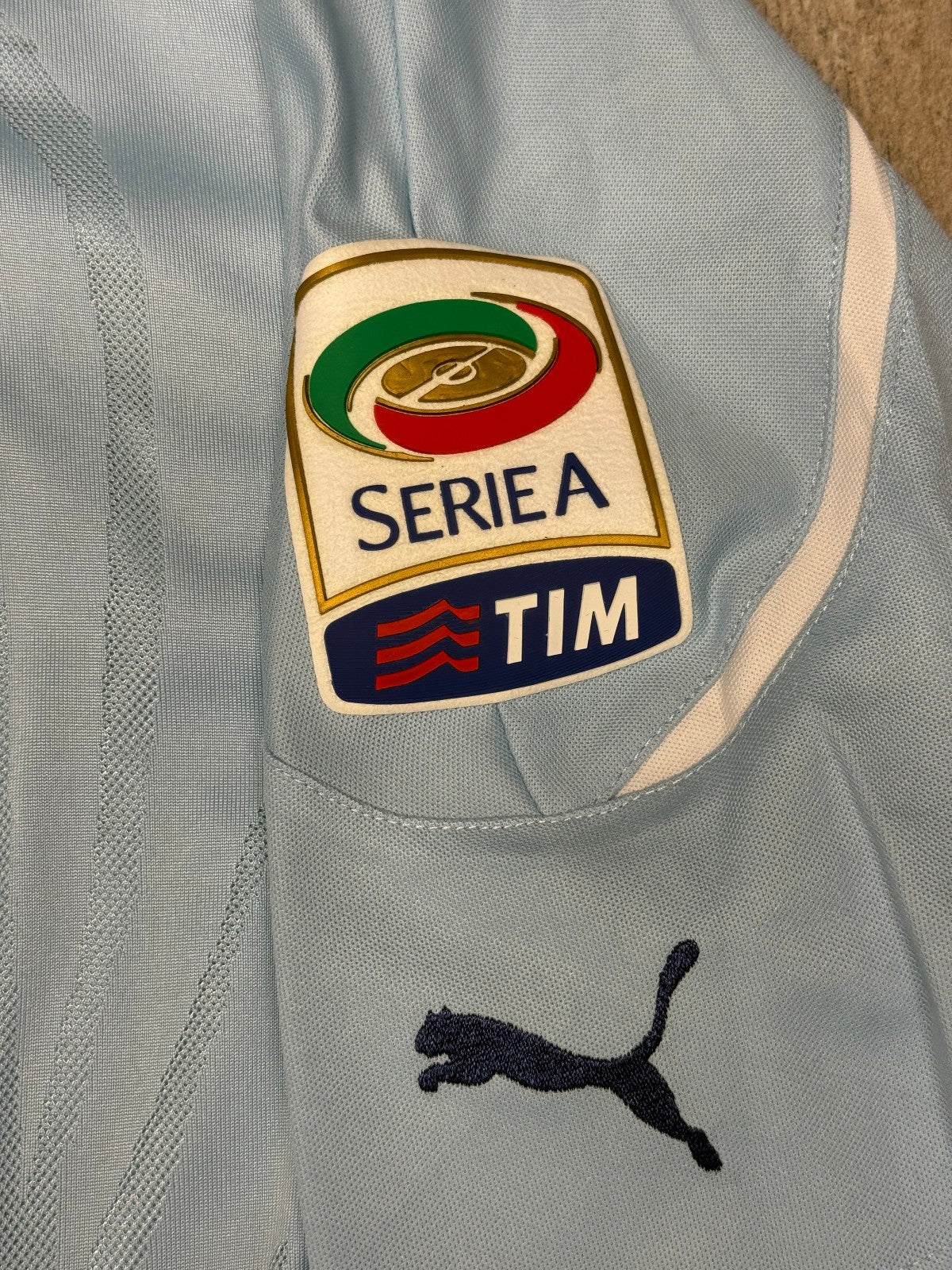 maglia calcio Lazio vintage 2010 2011 Puma Zarate Serie A XL home