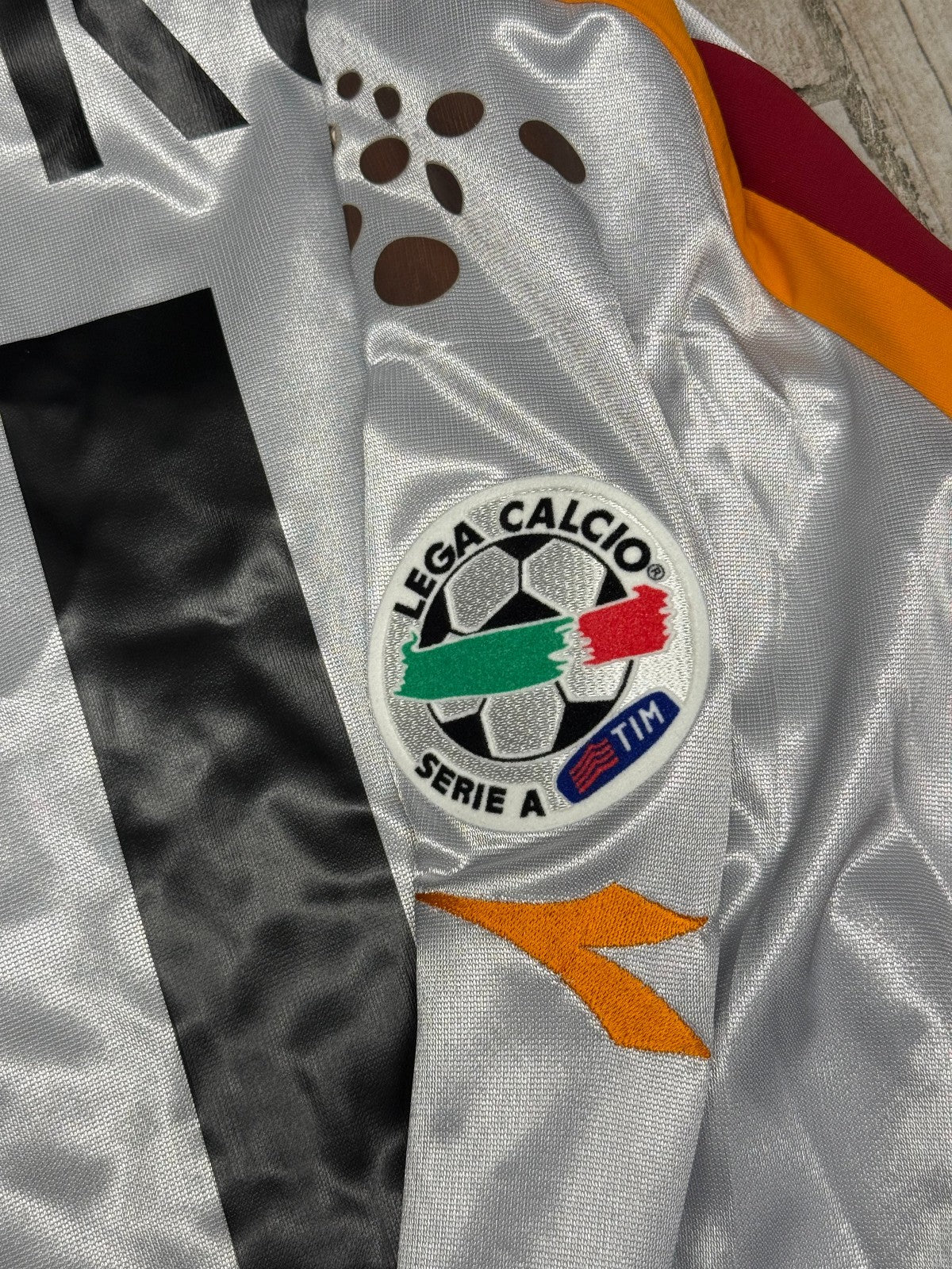 maglia calcio vintage AS Roma CURCI Ina Assitalia Diadora 2004 2005 XXL Serie A