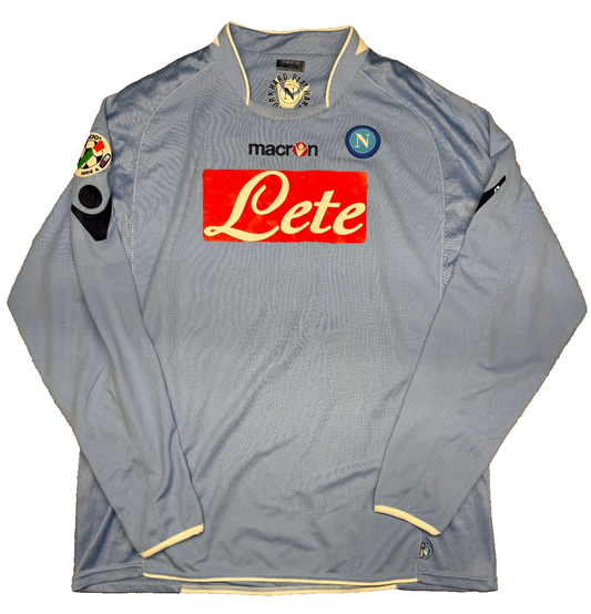 maglia calcio vintage Napoli DENIS 2009 2010 shirt Jersey Macron XXL Lete