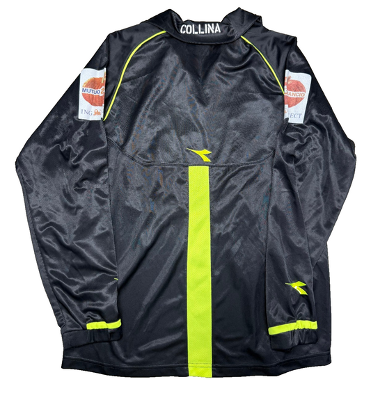 maglia arbitro figc Collina diadora 2004 2005 ultima stagione M