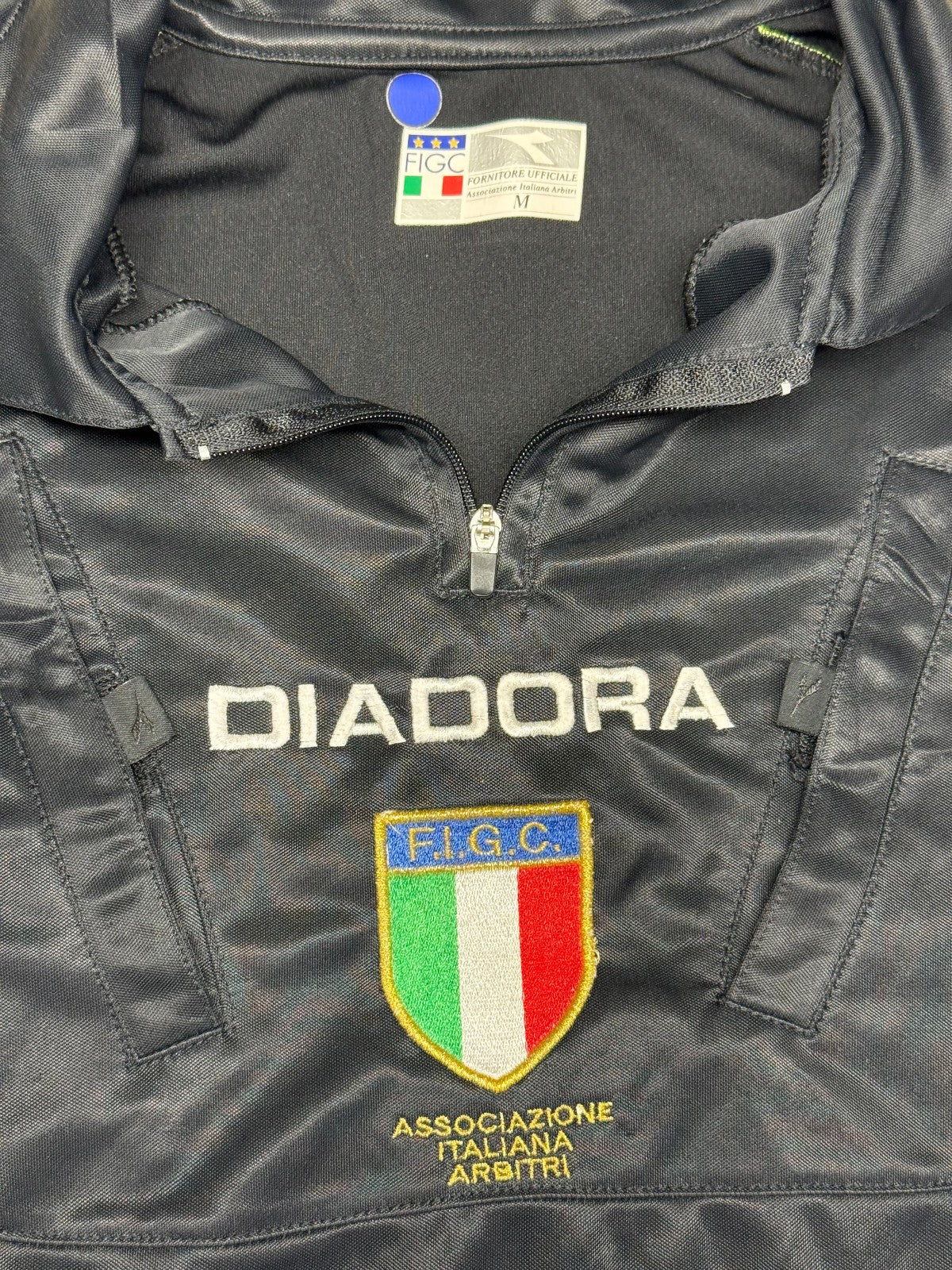 maglia arbitro figc Collina diadora 2004 2005 ultima stagione M