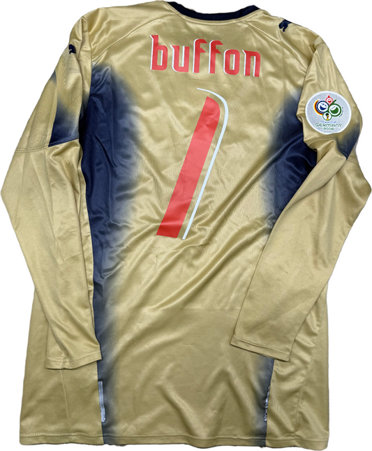 maglia calcio italia buffon World Cup 2006 Germany Goalkeeper Puma portiere