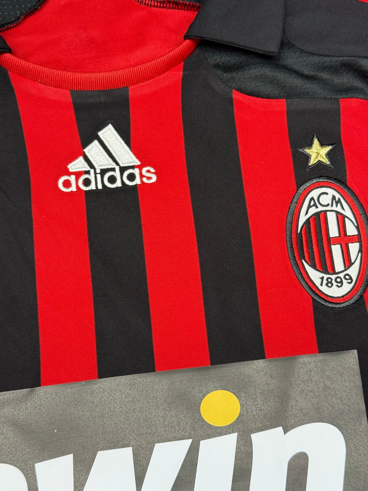 maglia calcio vintage AC Milan Ronaldo 2007 2008 Bwin Adidas Climacool