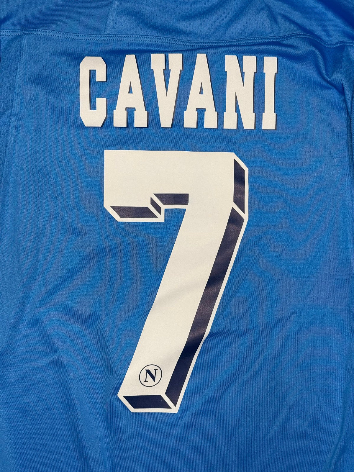 maglia calcio vintage Napoli Cavani home 2012 2013 shirt Jersey Macron M Lete