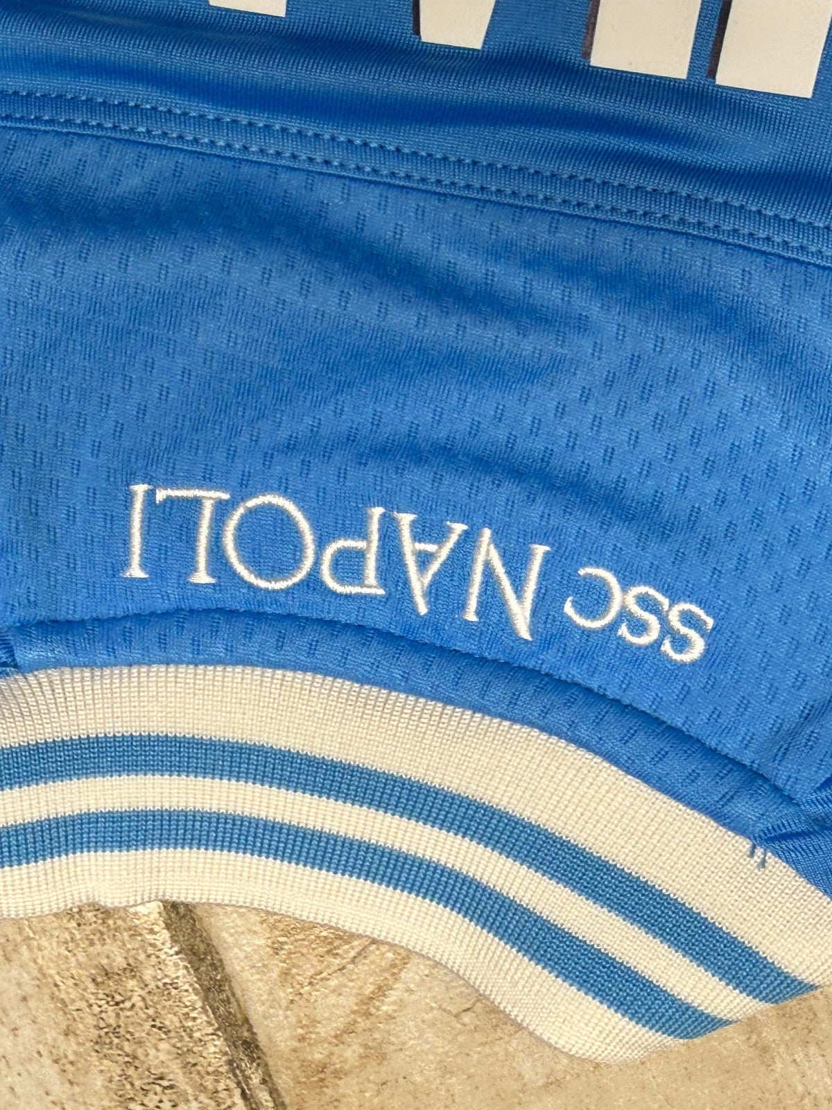 maglia calcio vintage Napoli Cavani home 2012 2013 shirt Jersey Macron M Lete