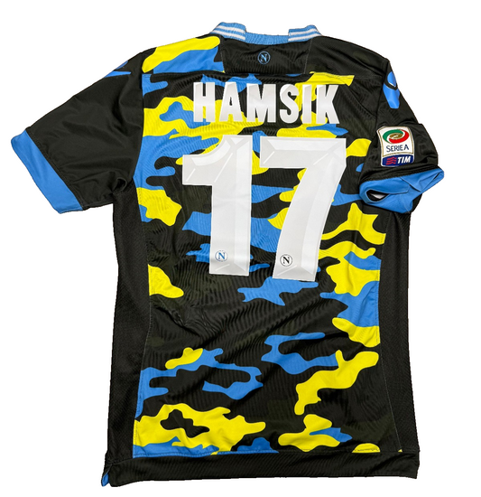 maglia calcio vintage Napoli HAMSIK home 2013 2014 shirt Jersey Macron XL Lete