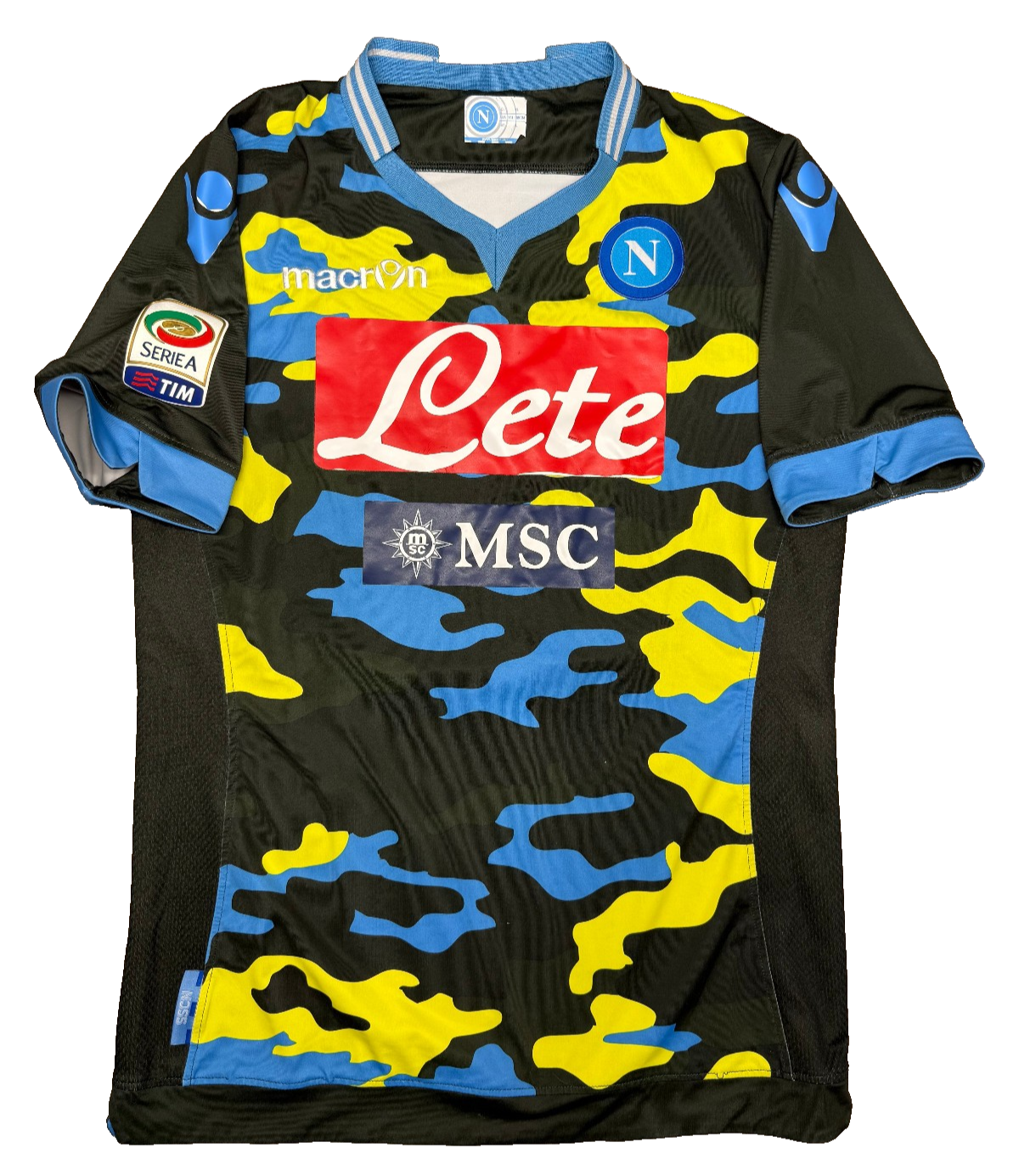 maglia calcio vintage Napoli HAMSIK home 2013 2014 shirt Jersey Macron XL Lete