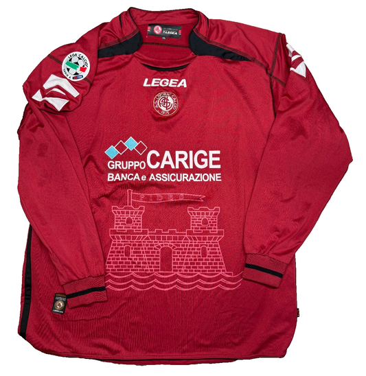 maglia calcio vintage Livorno Legea CARIGE LUCARELLI #99 2005 2006