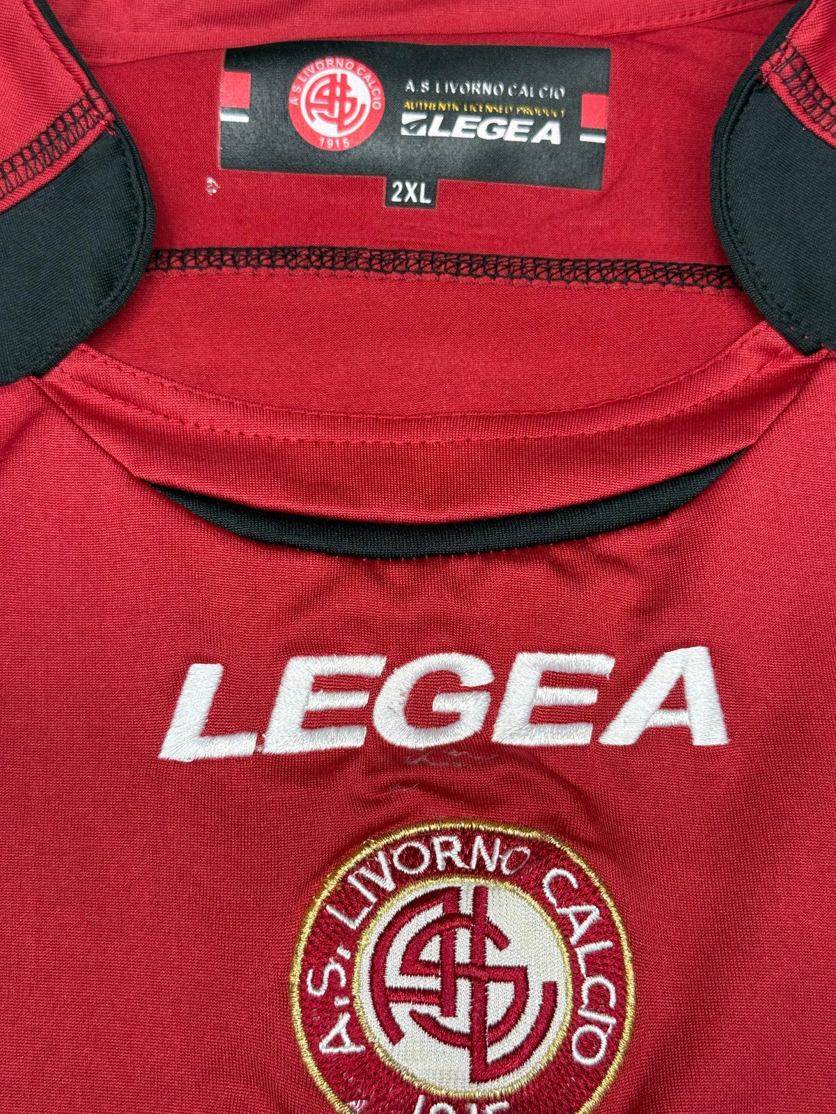maglia calcio vintage Livorno Legea CARIGE LUCARELLI #99 2005 2006