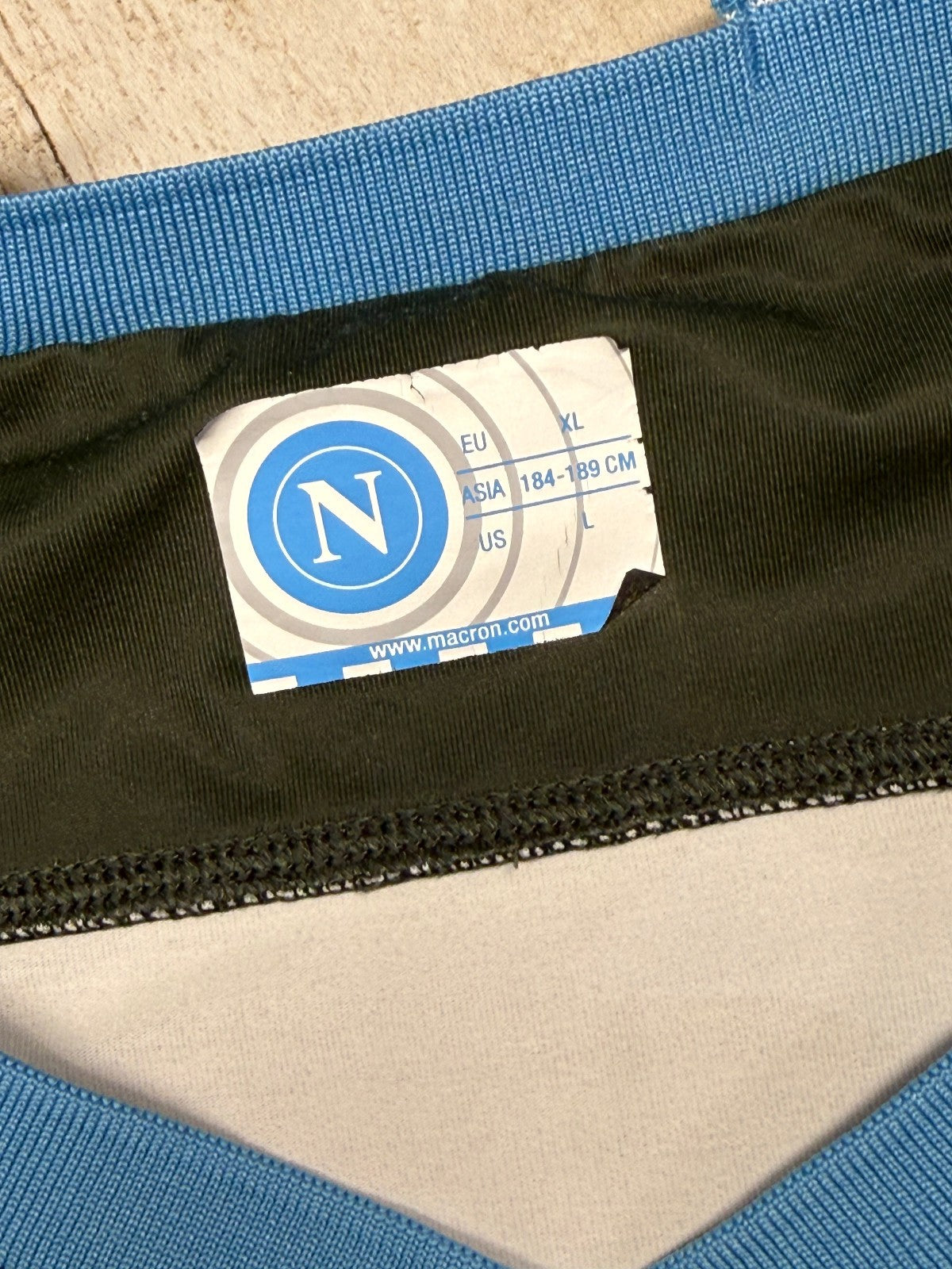 maglia calcio vintage Napoli HAMSIK home 2013 2014 shirt Jersey Macron XL Lete