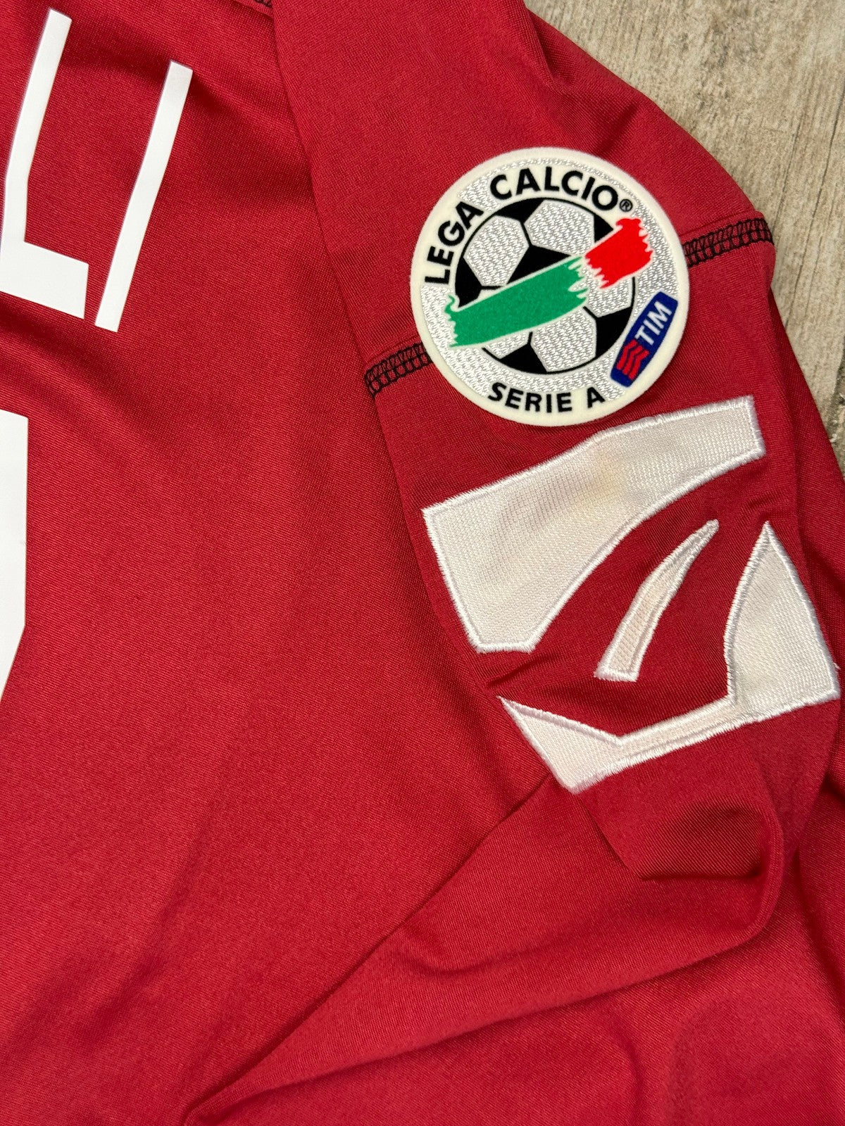 maglia calcio vintage Livorno Legea CARIGE LUCARELLI #99 2005 2006